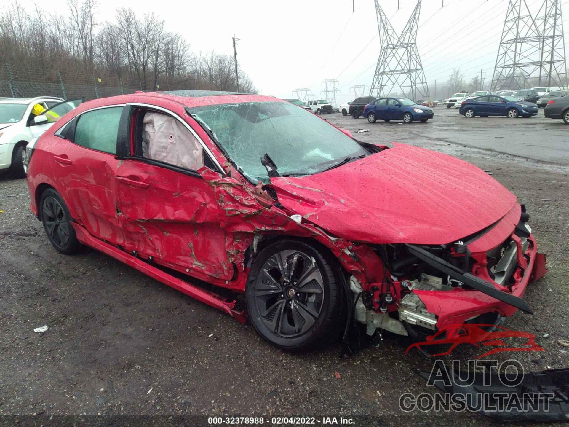 HONDA CIVIC HATCHBACK 2019 - SHHFK7H89KU405736