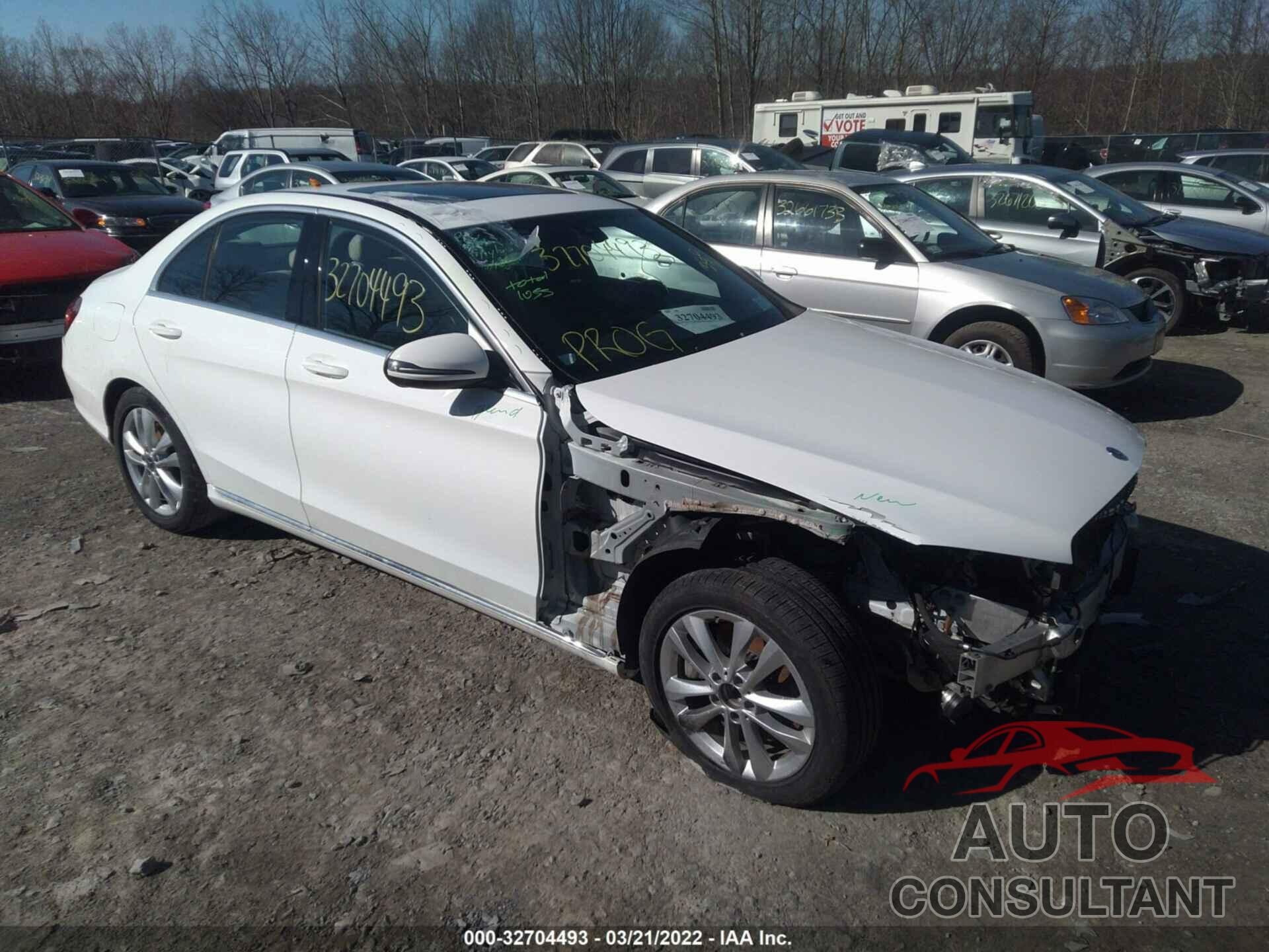 MERCEDES-BENZ C-CLASS 2019 - 55SWF8EB5KU302646