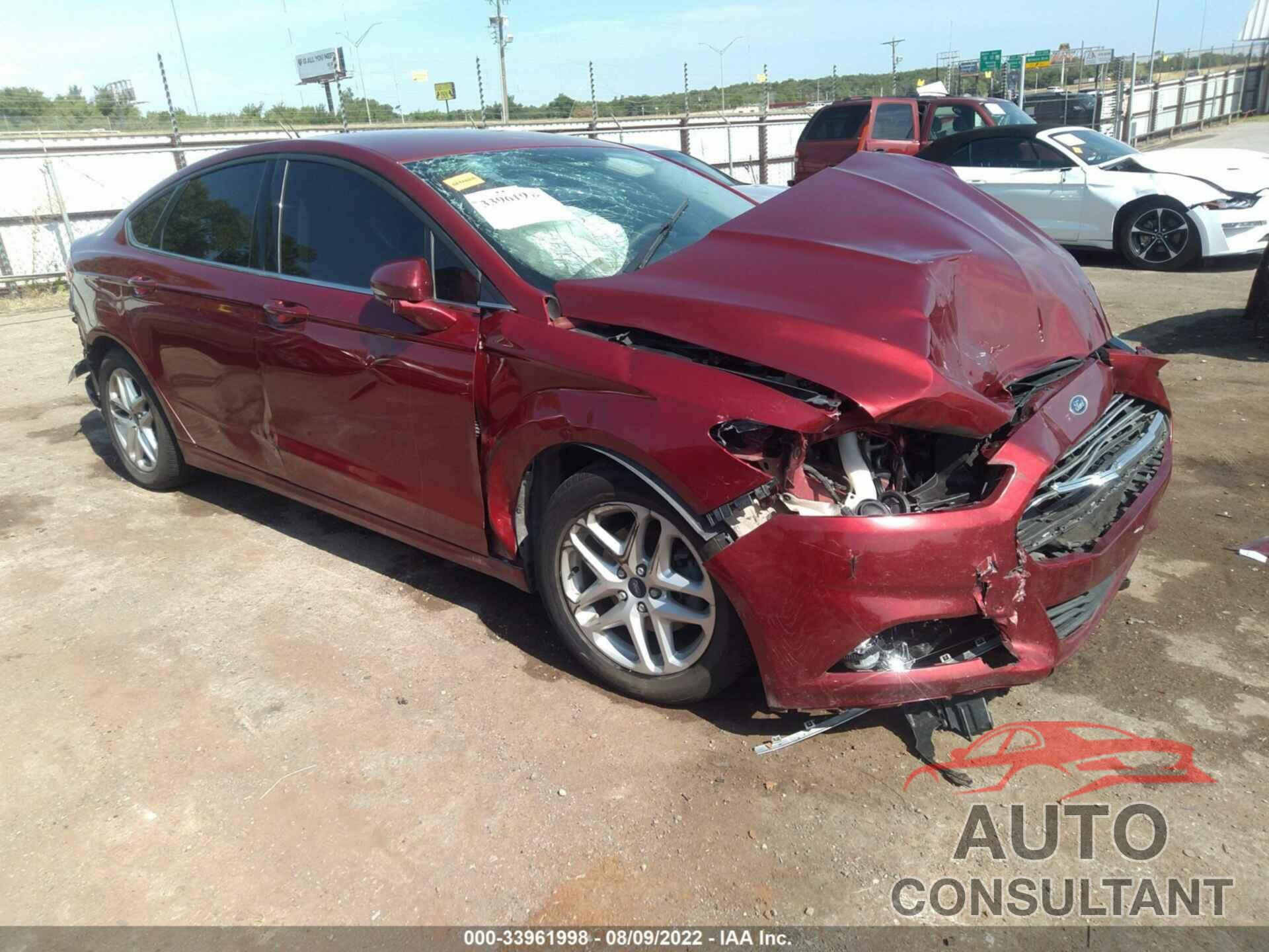 FORD FUSION 2016 - 3FA6P0HD8GR125289