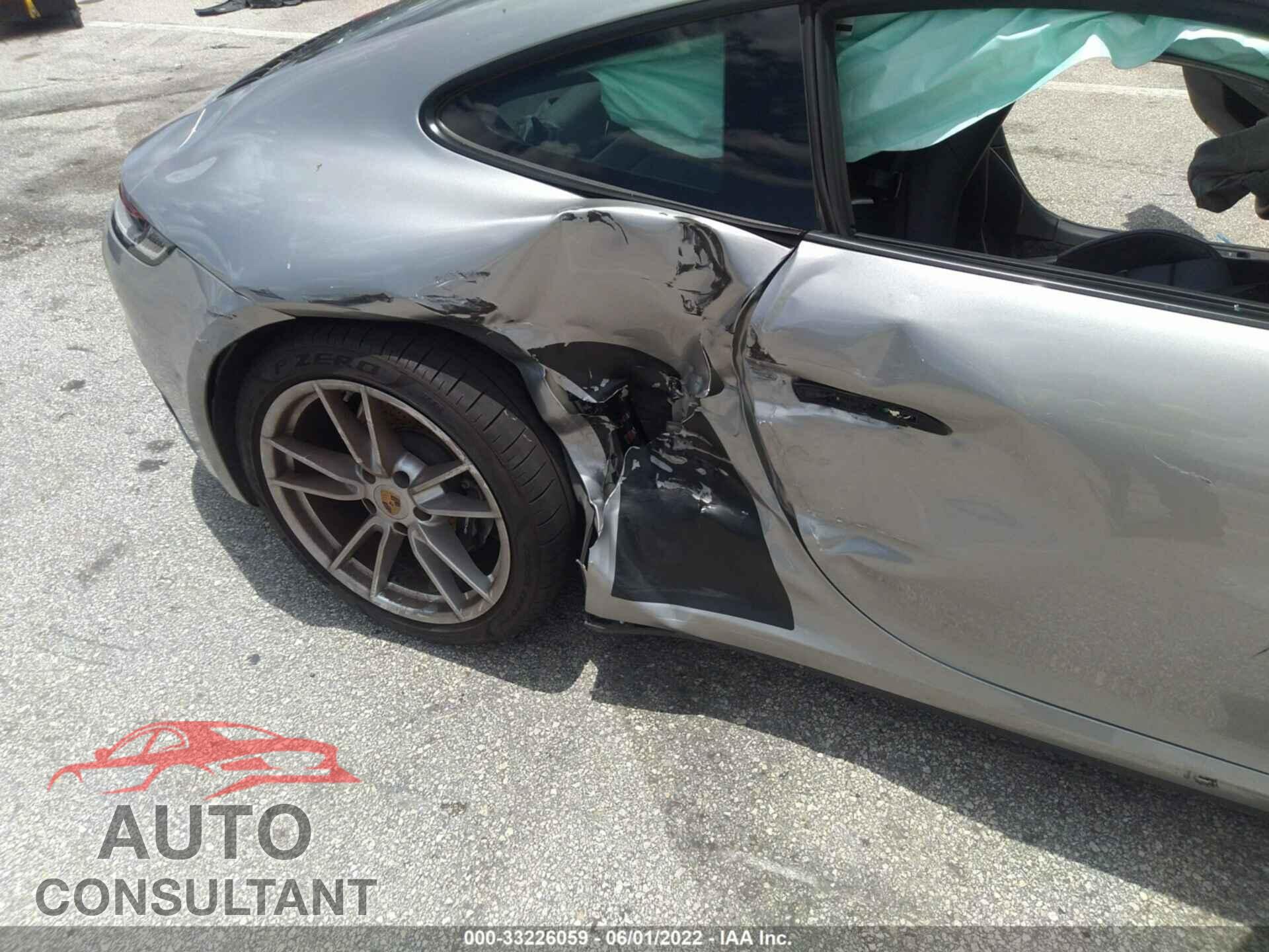 PORSCHE 911 2021 - WP0AA2A92MS205193