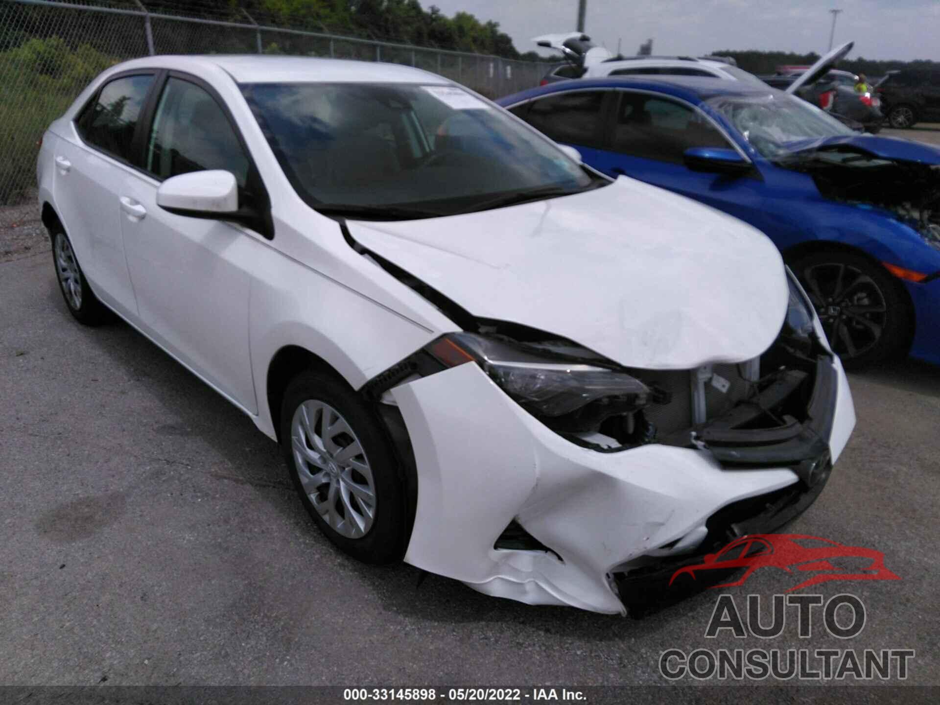 TOYOTA COROLLA 2018 - 5YFBURHE5JP807879