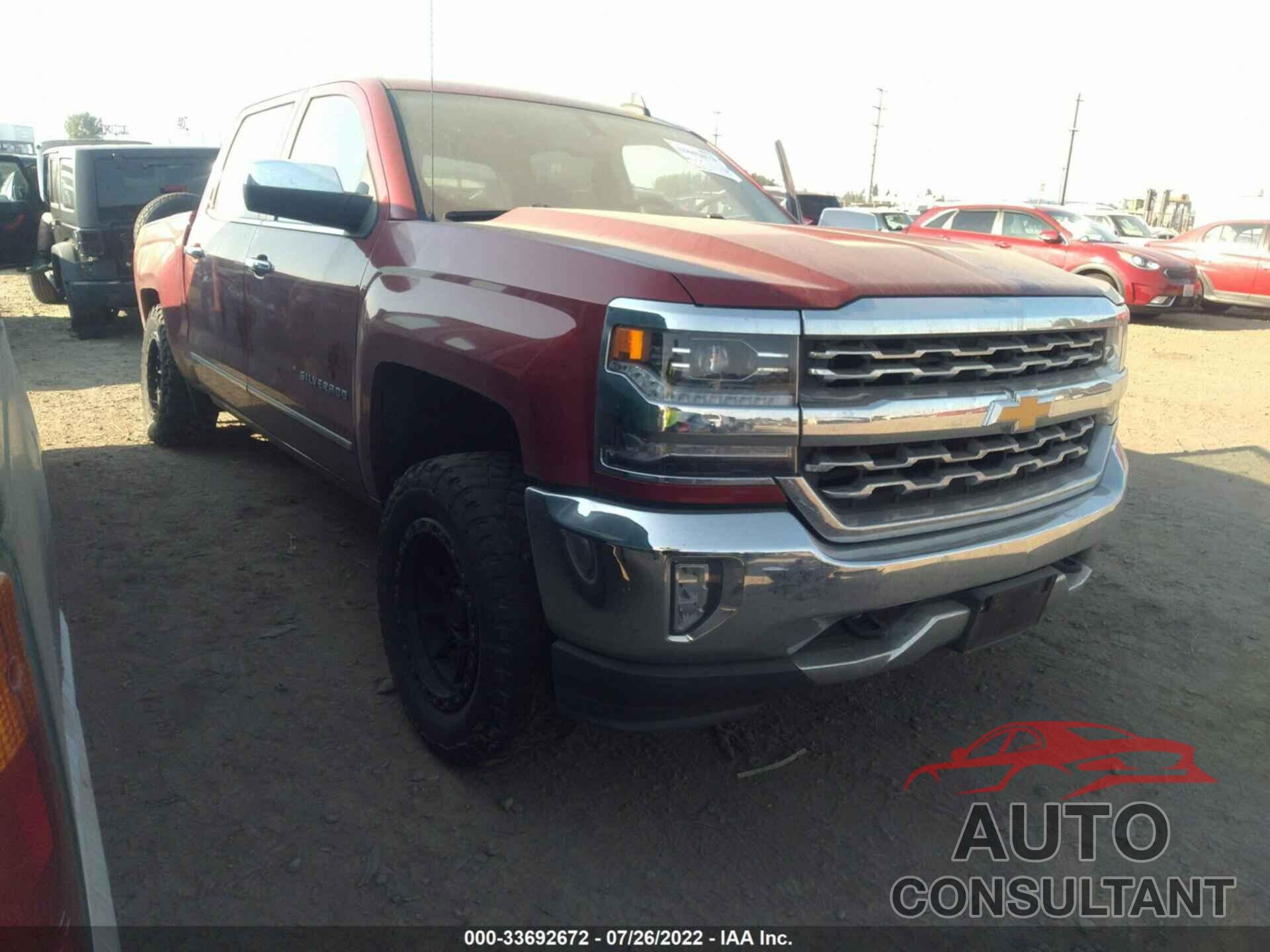 CHEVROLET SILVERADO 1500 2018 - 3GCUKSEC9JG639114