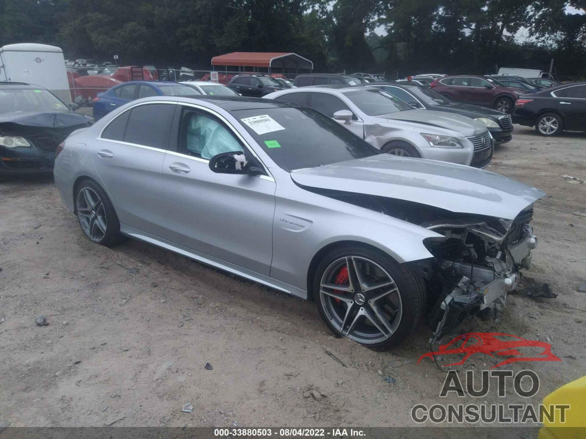 MERCEDES-BENZ C-CLASS 2016 - 55SWF8HB8GU104033