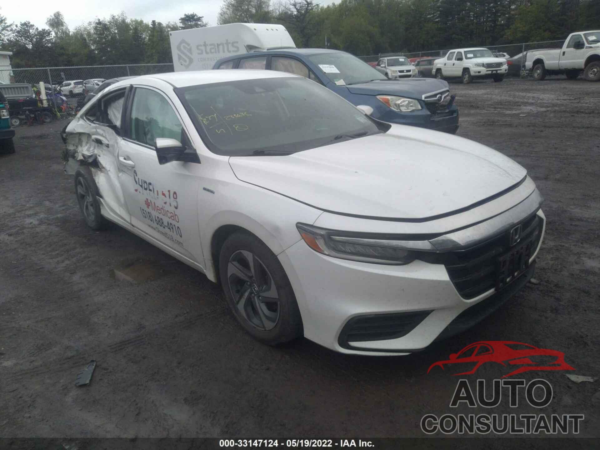 HONDA INSIGHT 2019 - 19XZE4F59KE004433