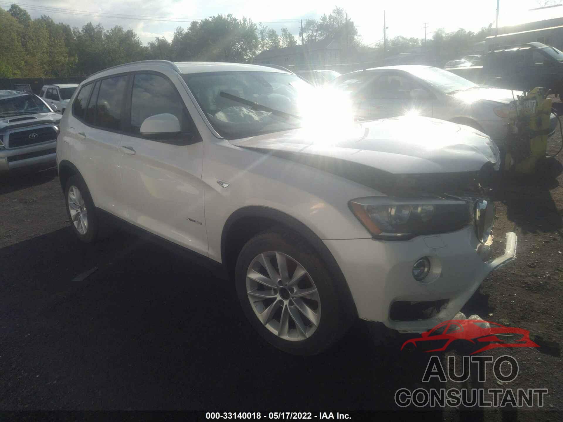 BMW X3 2016 - 5UXWX9C5XG0D91106