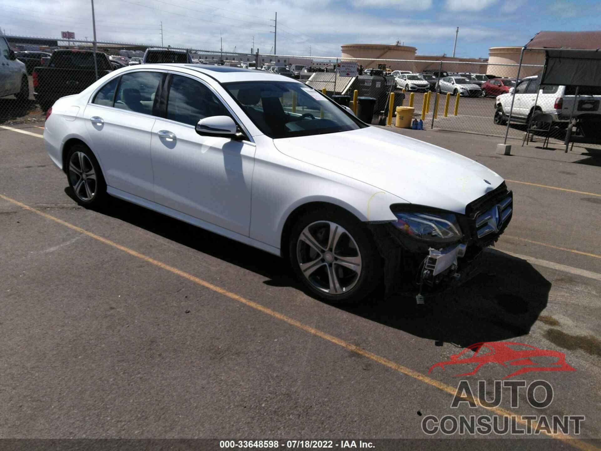 MERCEDES-BENZ E-CLASS 2017 - WDDZF4JBXHA104018