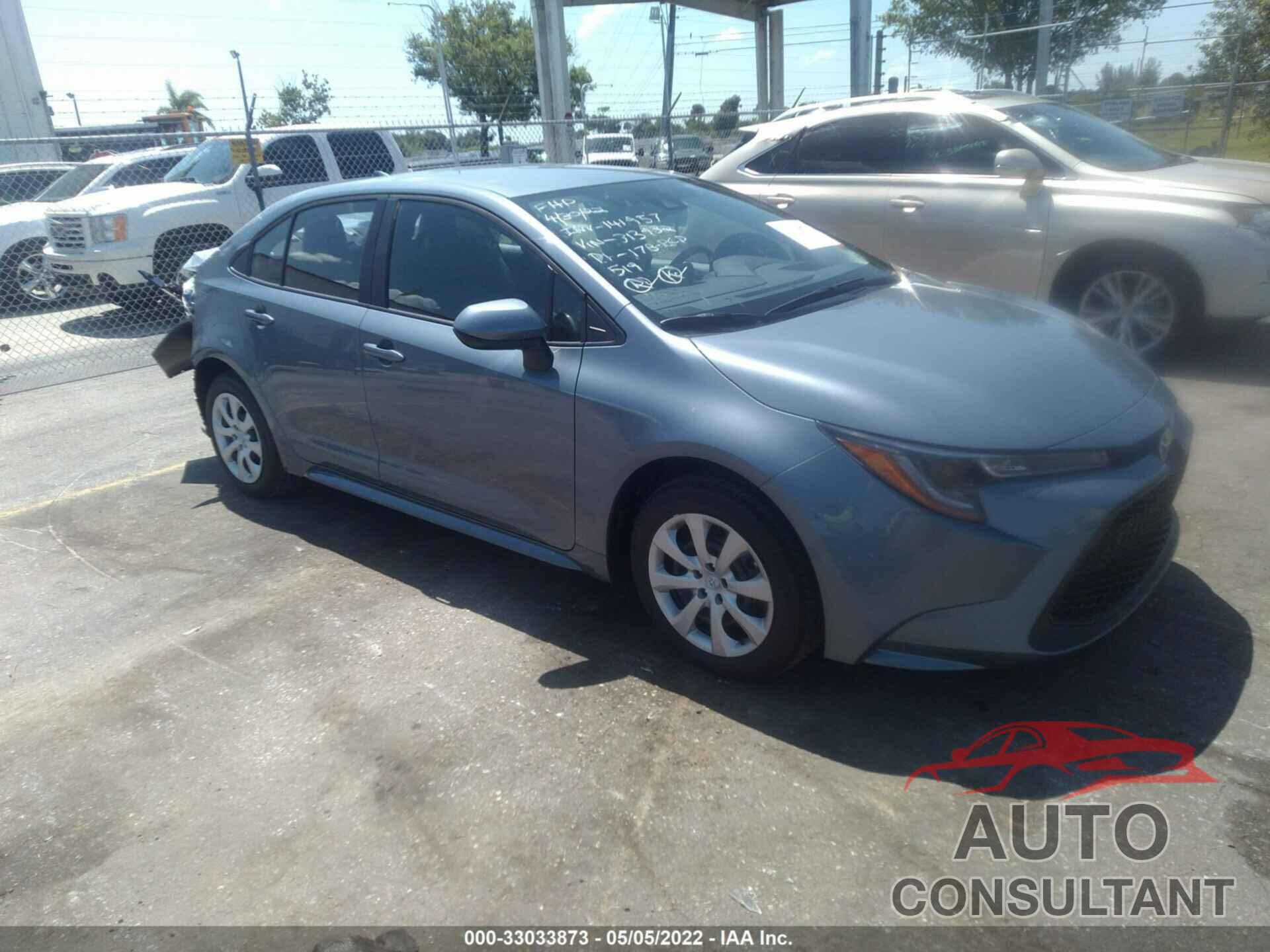 TOYOTA COROLLA 2022 - 5YFEPMAE1NP313932