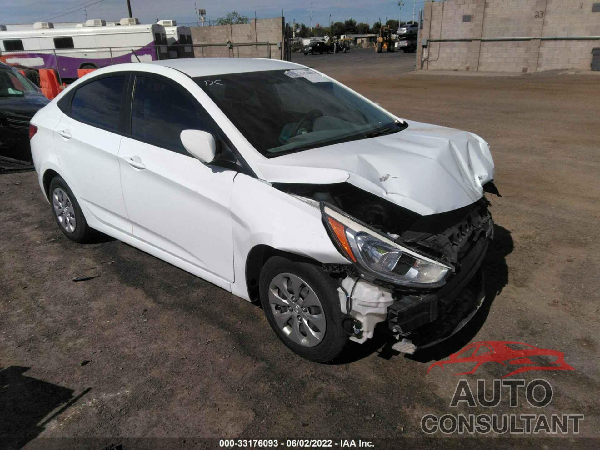 HYUNDAI ACCENT 2016 - KMHCT4AE0GU092246