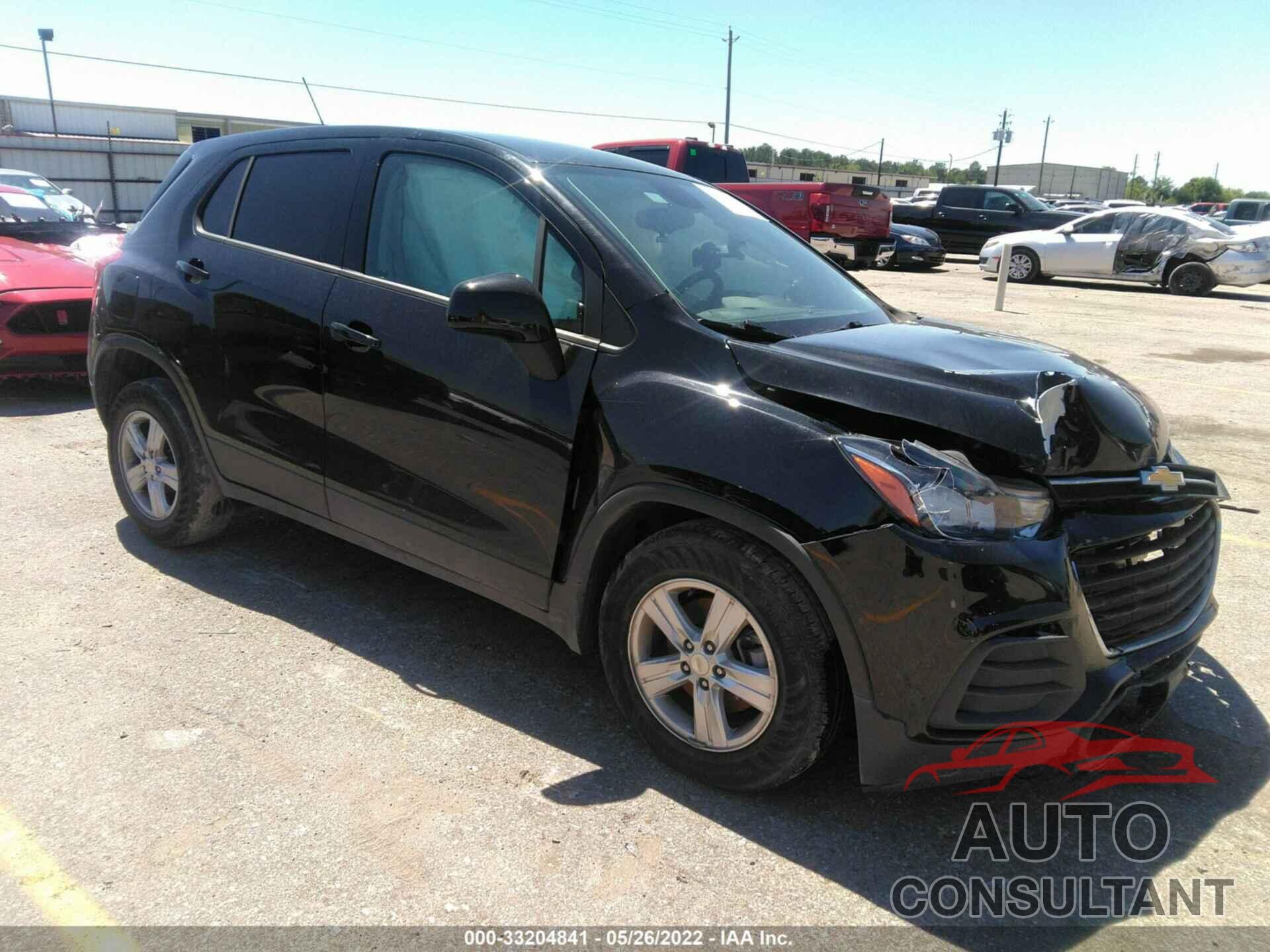 CHEVROLET TRAX 2020 - 3GNCJKSB6LL298668