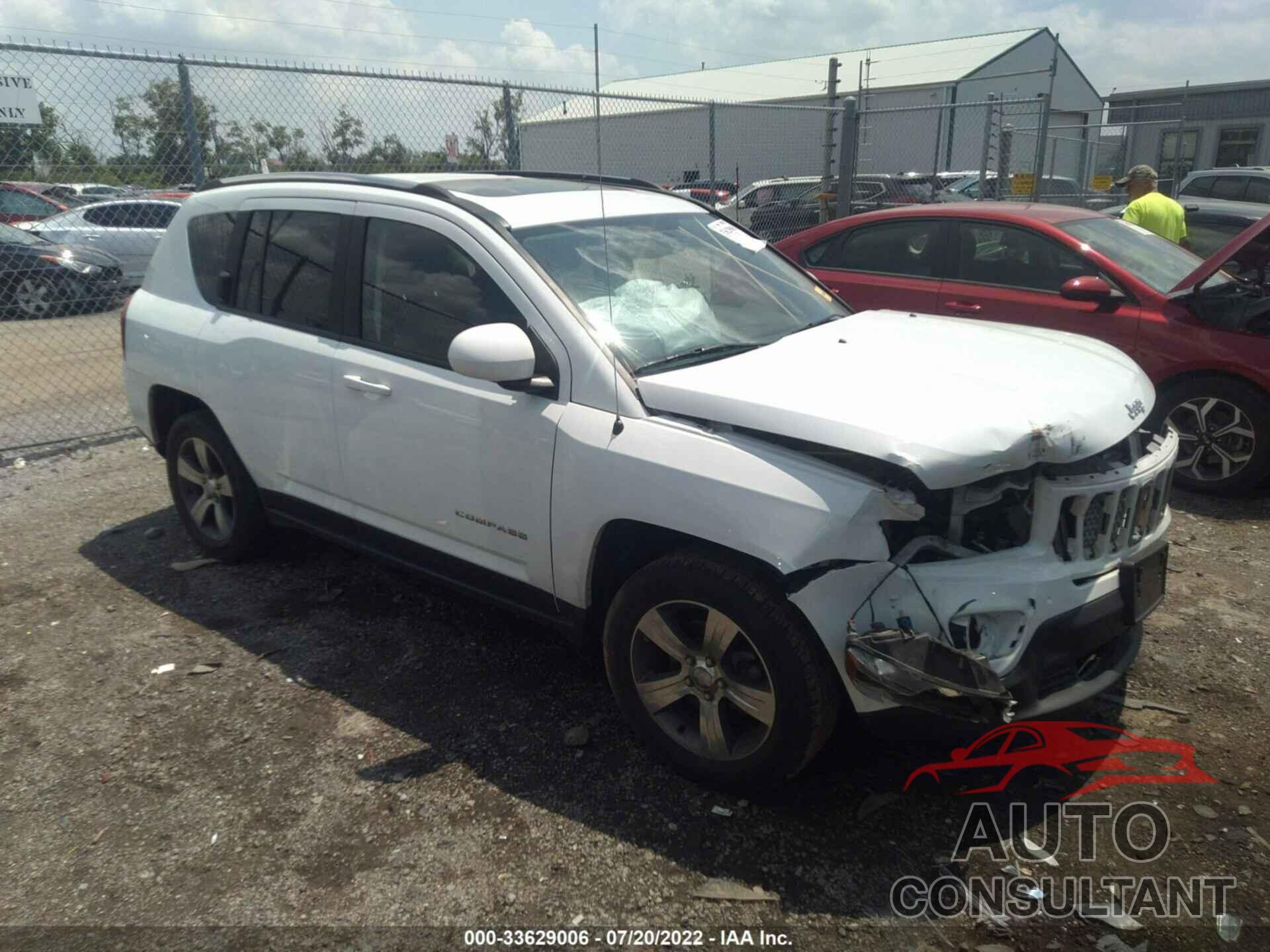 JEEP COMPASS 2017 - 1C4NJDEB3HD192300