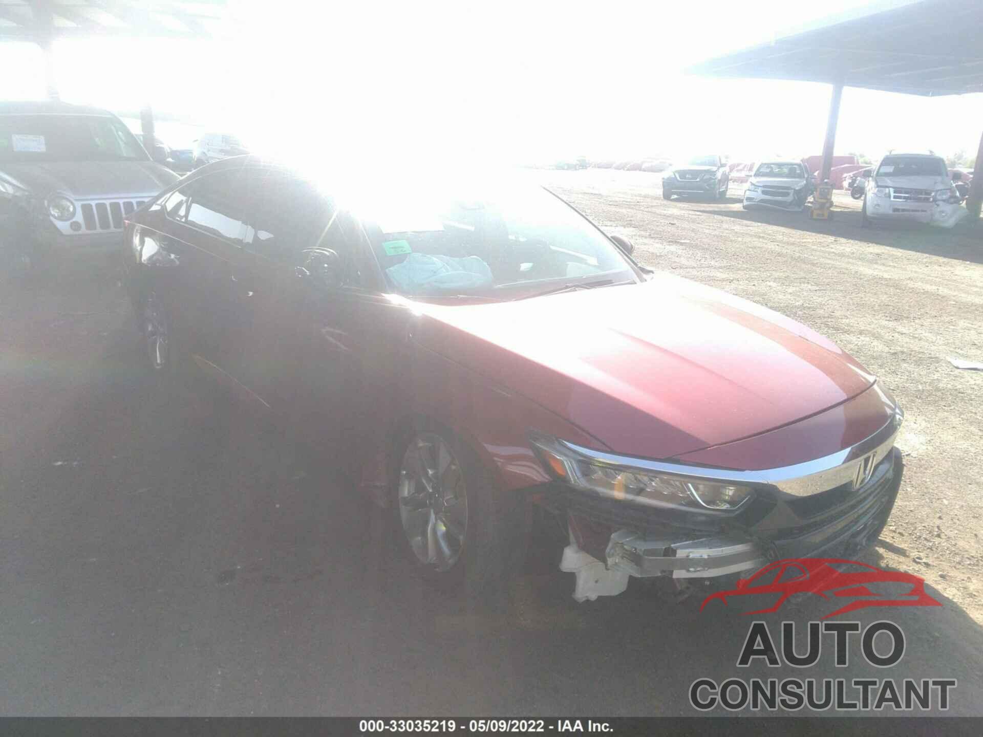 HONDA ACCORD SEDAN 2018 - 1HGCV1F12JA121534