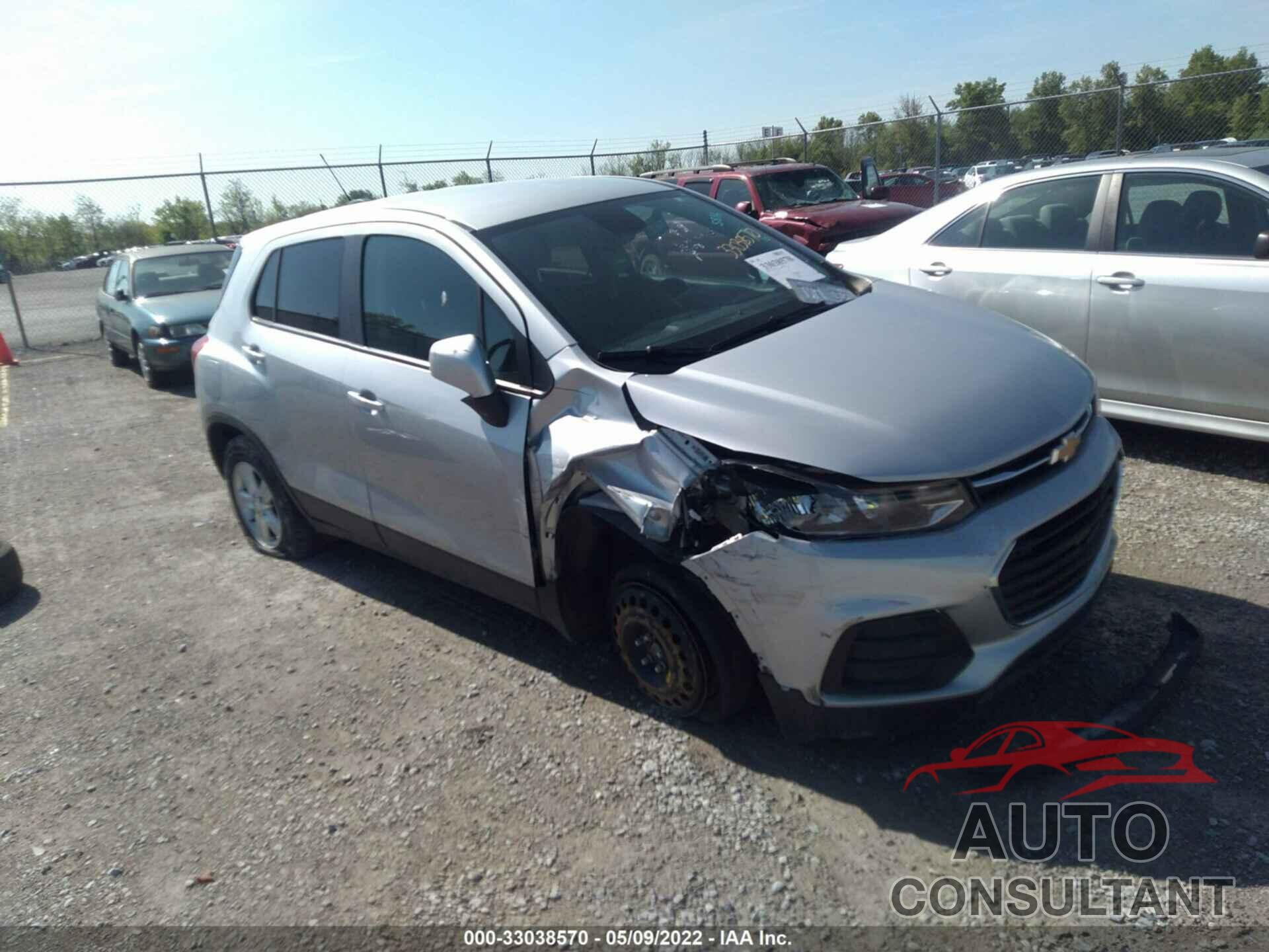 CHEVROLET TRAX 2019 - 3GNCJKSB8KL405816