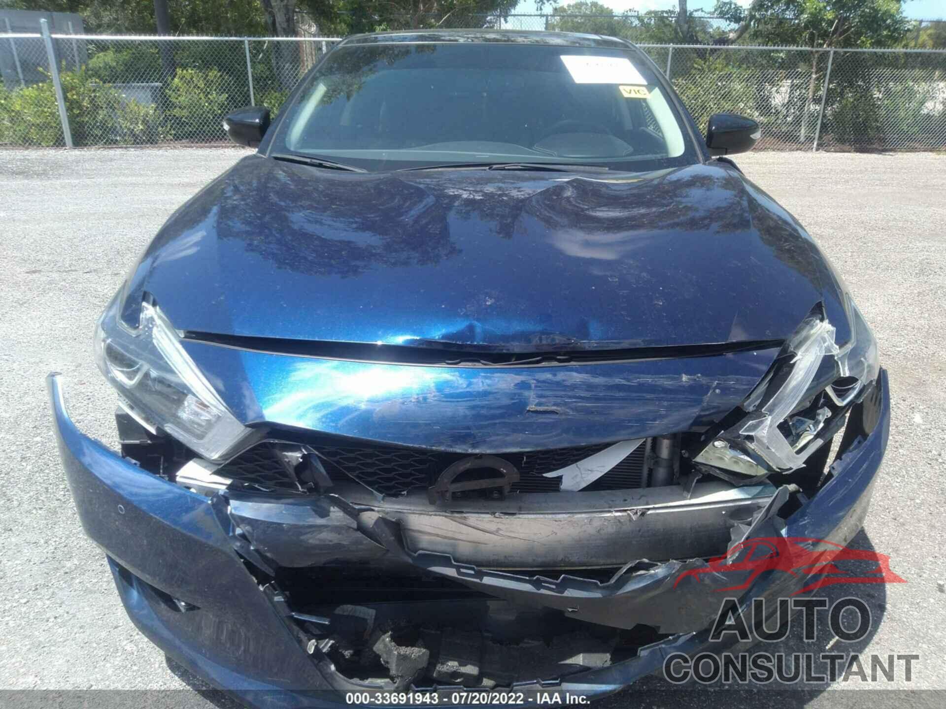 NISSAN MAXIMA 2018 - 1N4AA6AP3JC387844