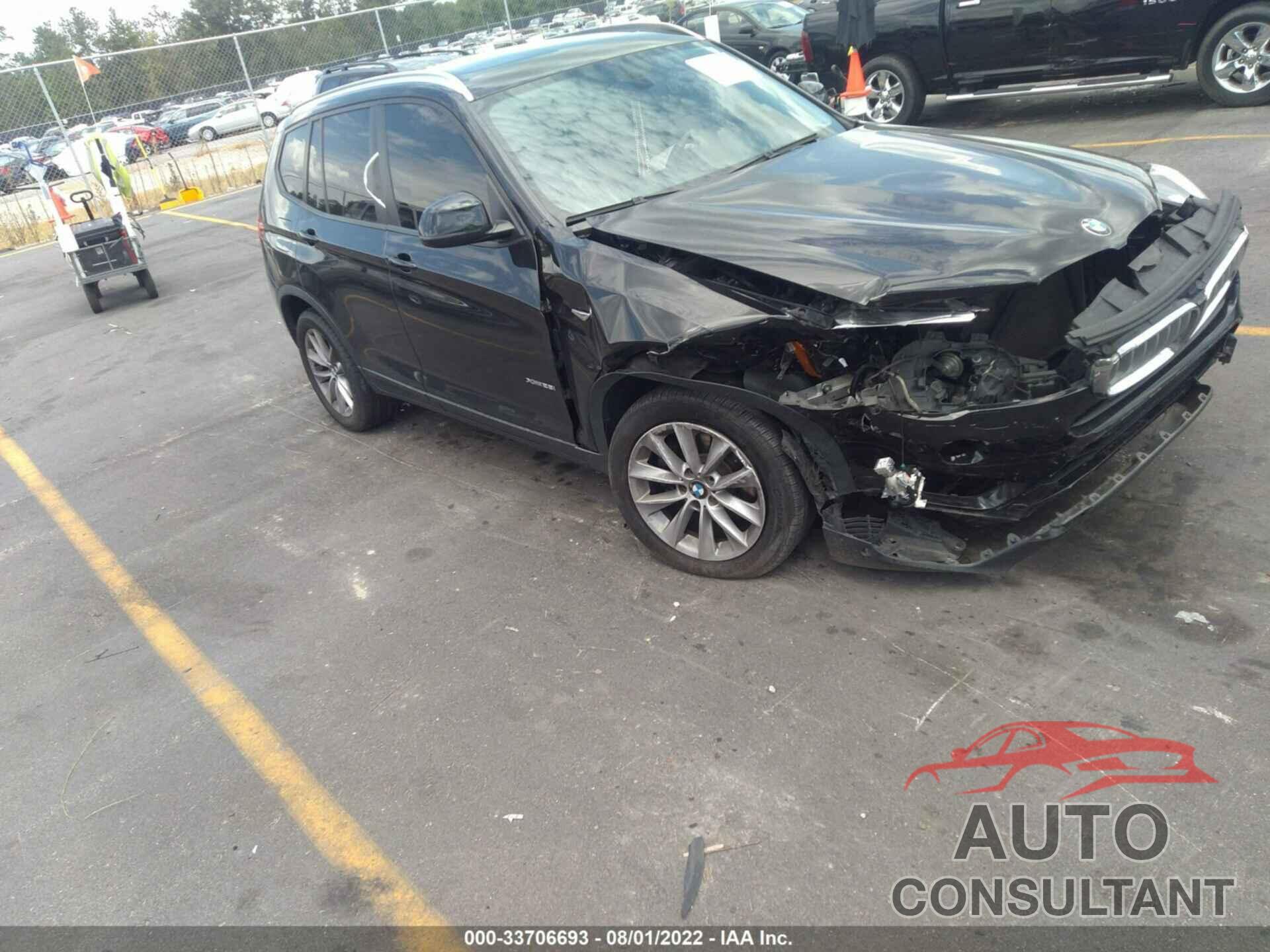 BMW X3 2016 - 5UXWX9C59G0D93512