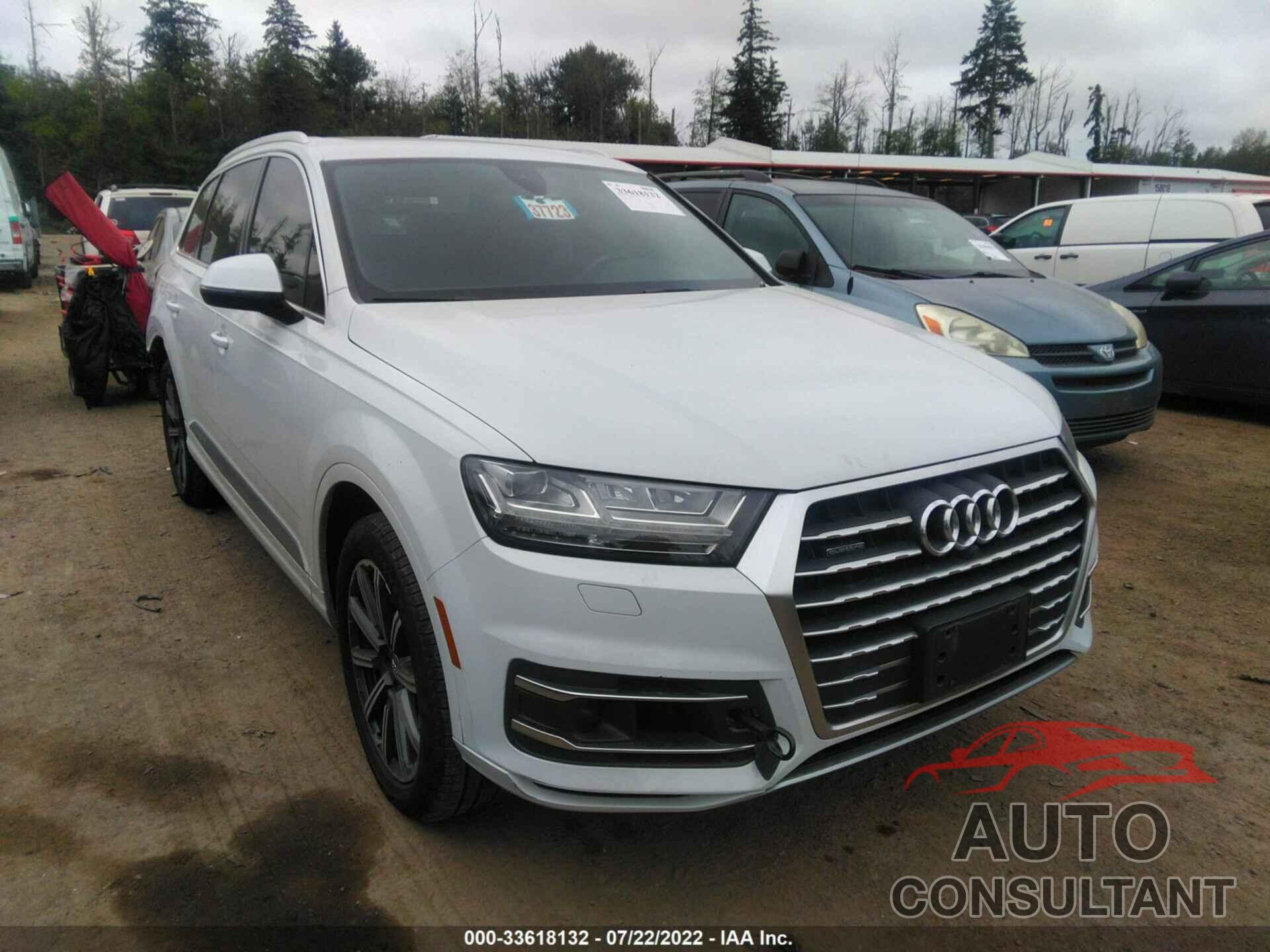 AUDI Q7 2017 - WA1LAAF75HD013149