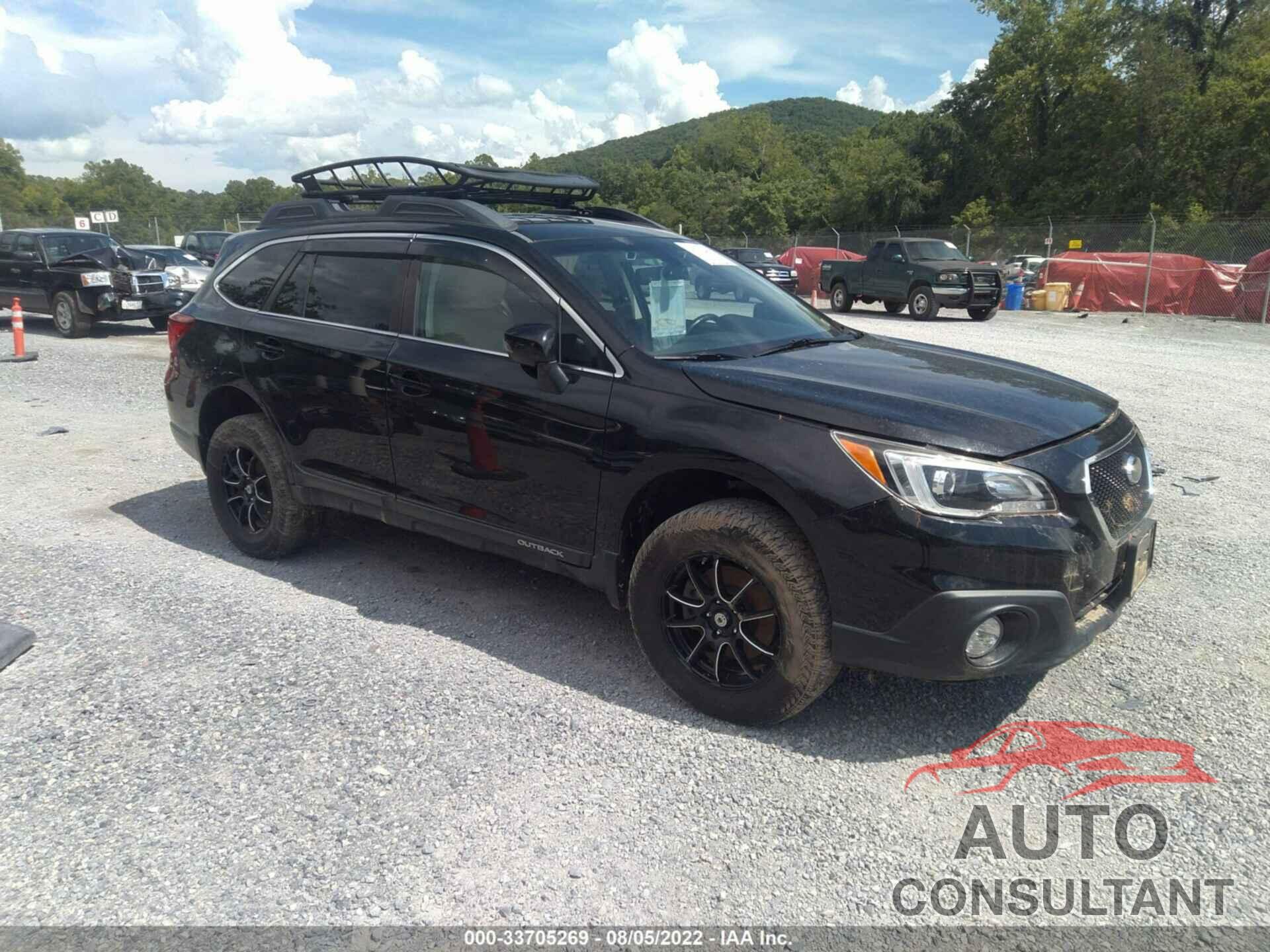 SUBARU OUTBACK 2017 - 4S4BSAFC3H3341814