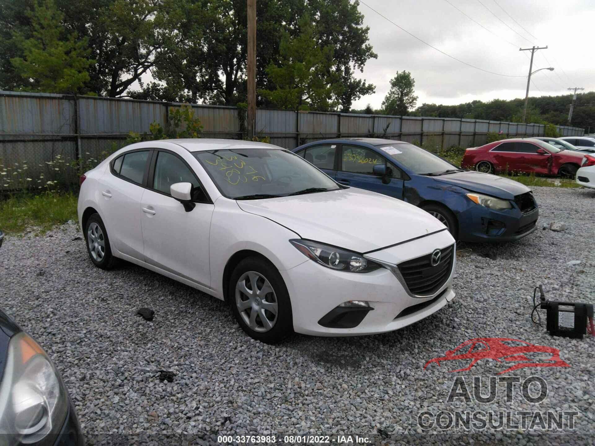 MAZDA MAZDA3 2016 - 3MZBM1T78GM318268