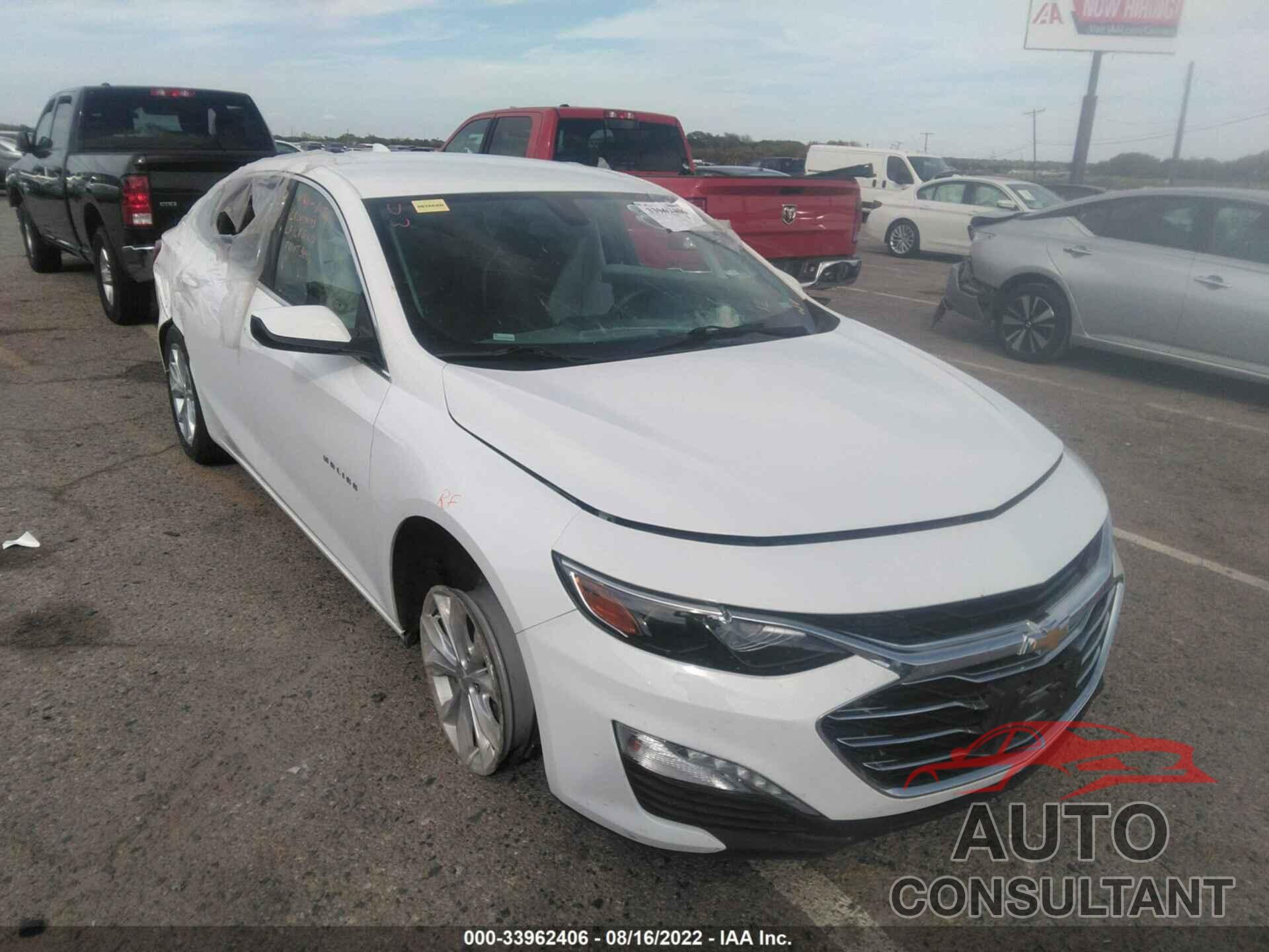 CHEVROLET MALIBU 2020 - 1G1ZD5ST9LF048333
