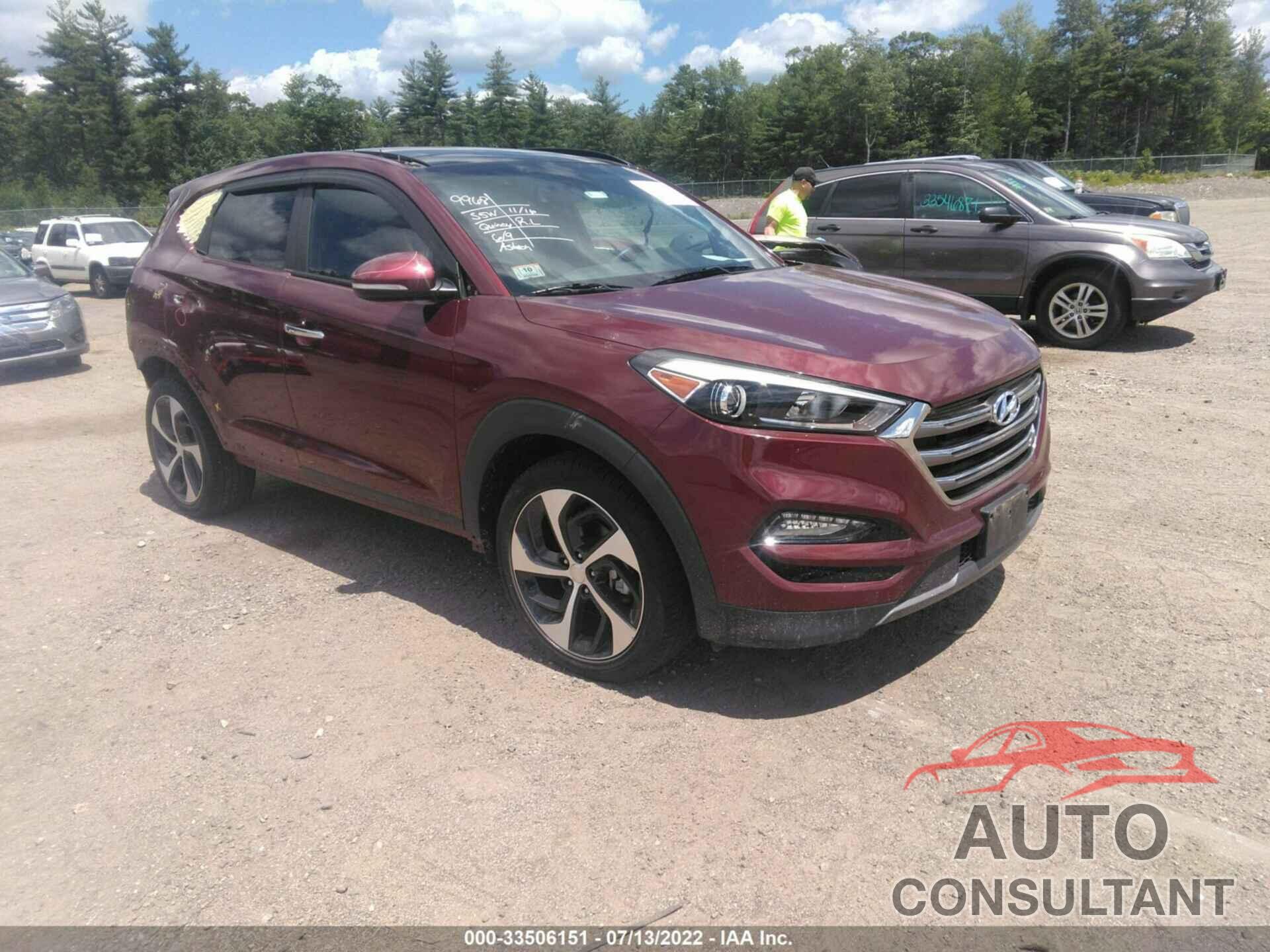 HYUNDAI TUCSON 2016 - KM8J3CA21GU159816