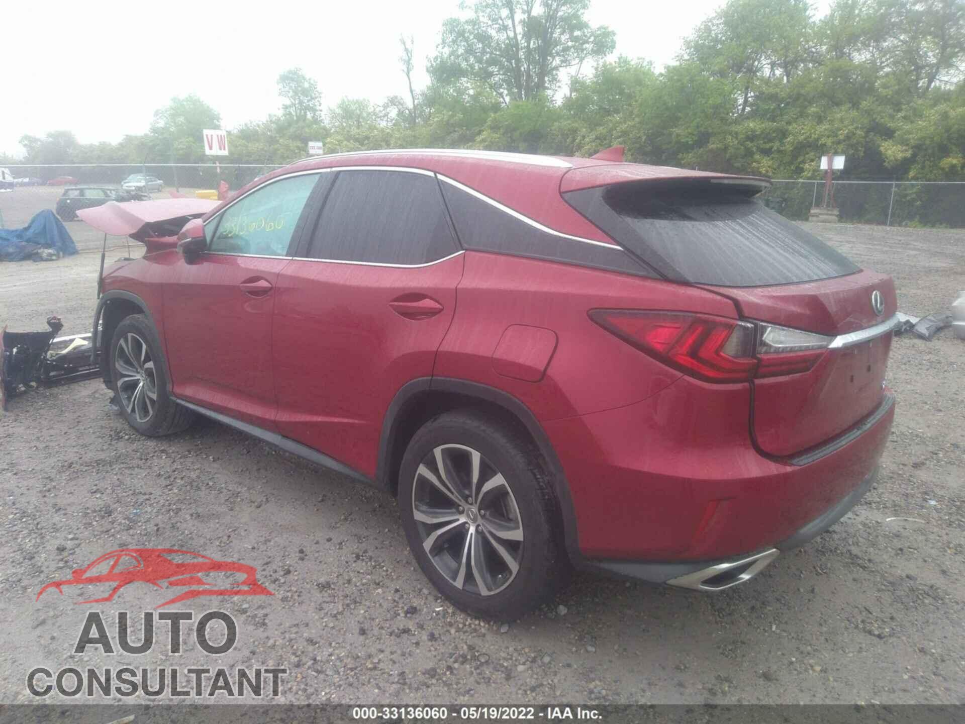 LEXUS RX 2017 - 2T2BZMCA8HC056503