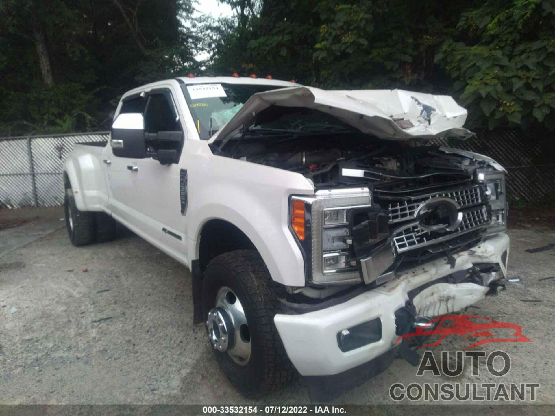 FORD SUPER DUTY F-350 DRW 2017 - 1FT8W3DT4HEF06890