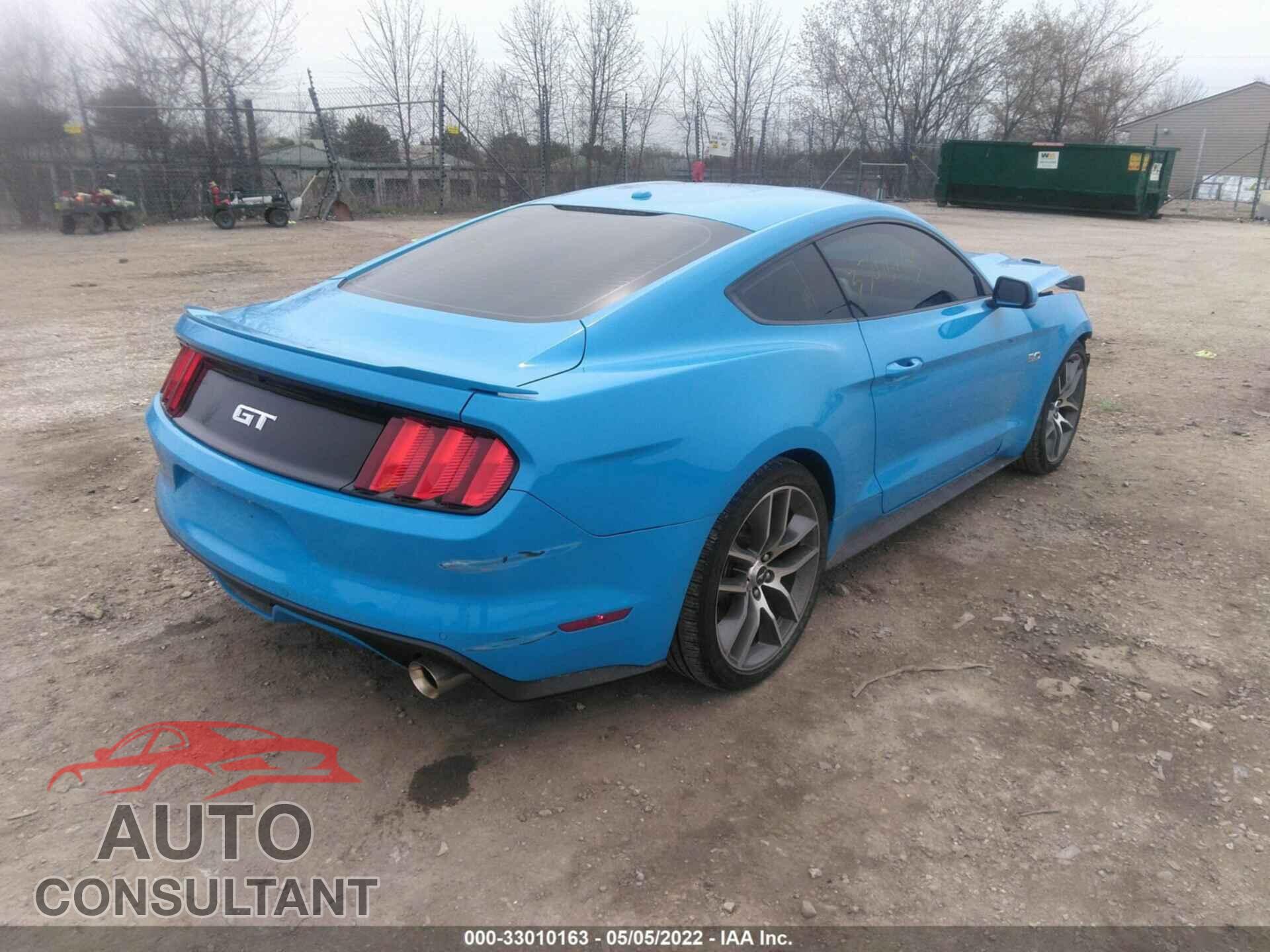 FORD MUSTANG 2017 - 1FA6P8CF5H5301789