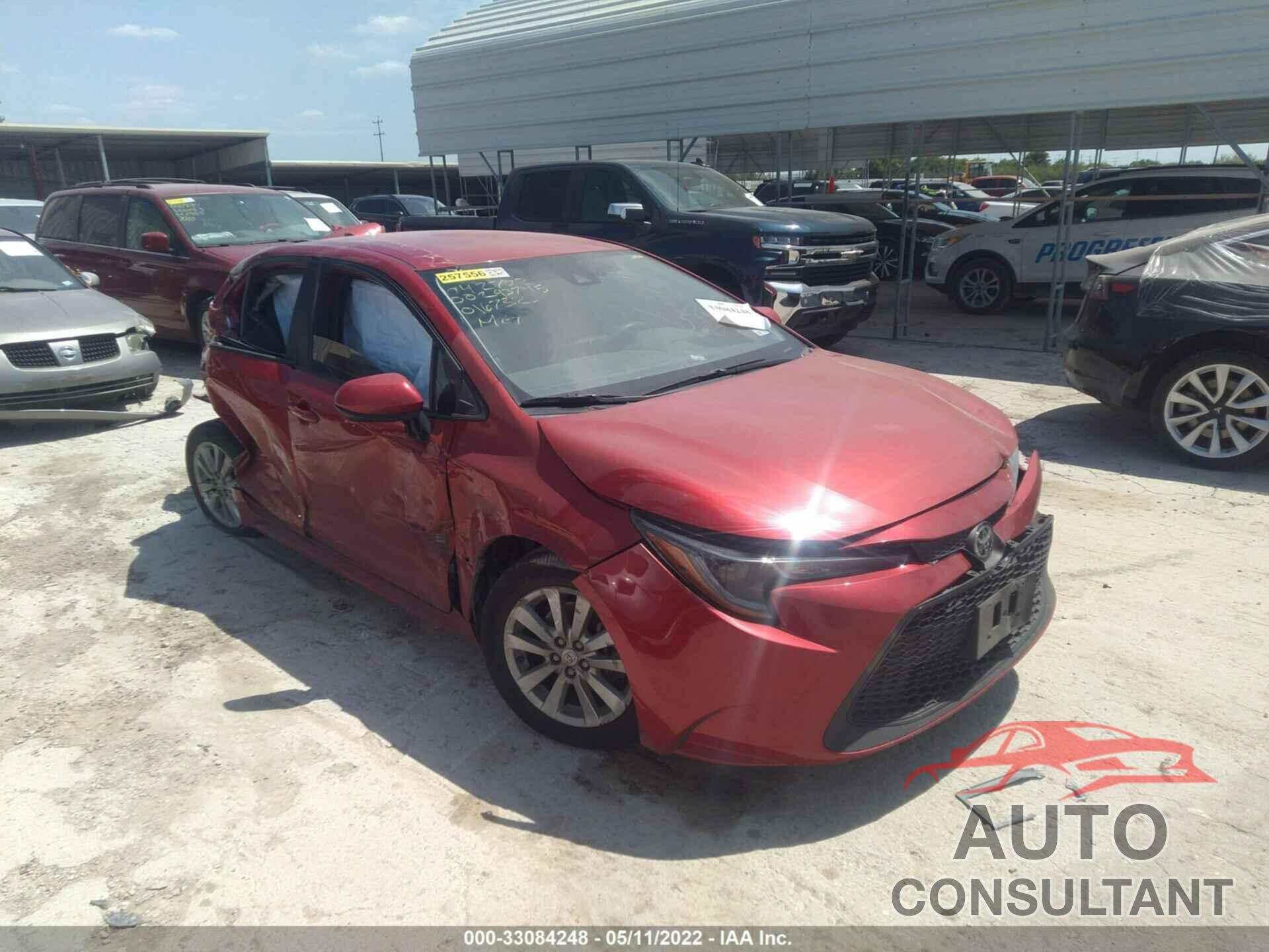 TOYOTA COROLLA 2020 - 5YFEPRAE6LP016732