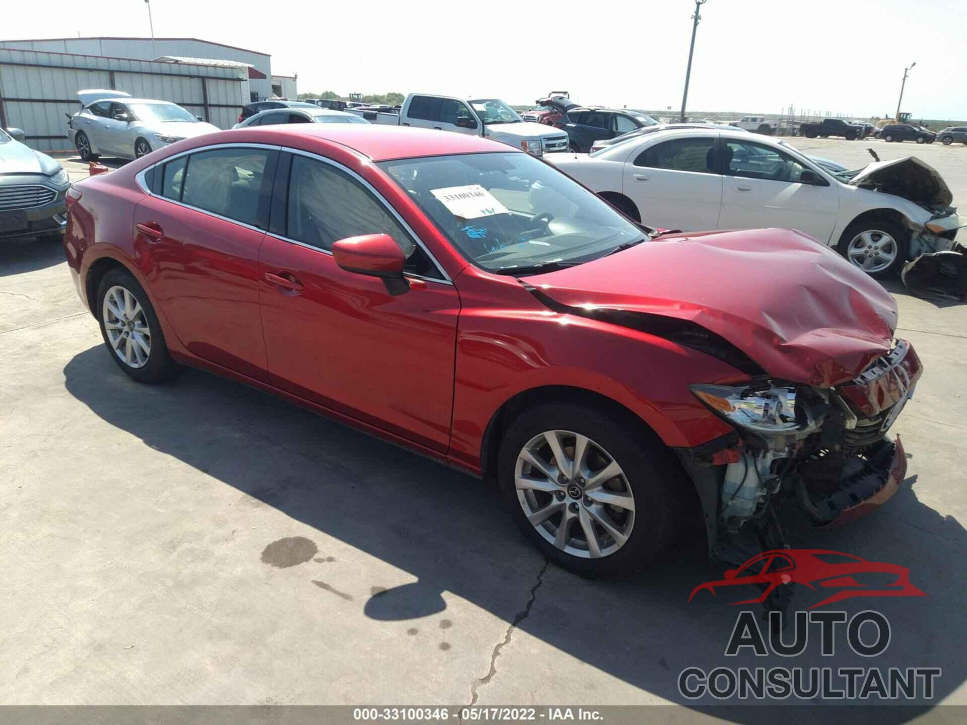 MAZDA MAZDA6 2016 - JM1GJ1U57G1448778