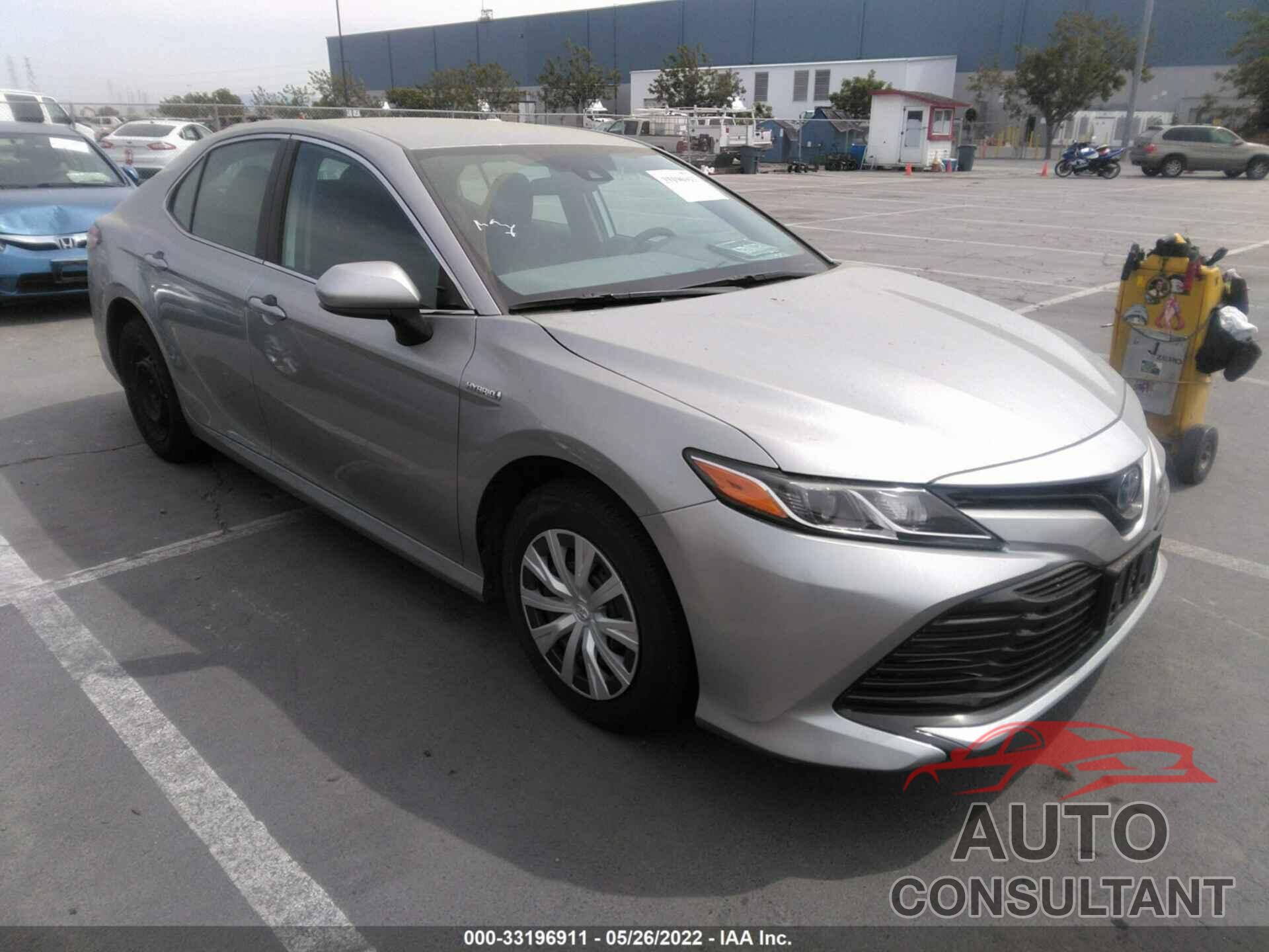 TOYOTA CAMRY 2019 - 4T1B31HK0KU508763
