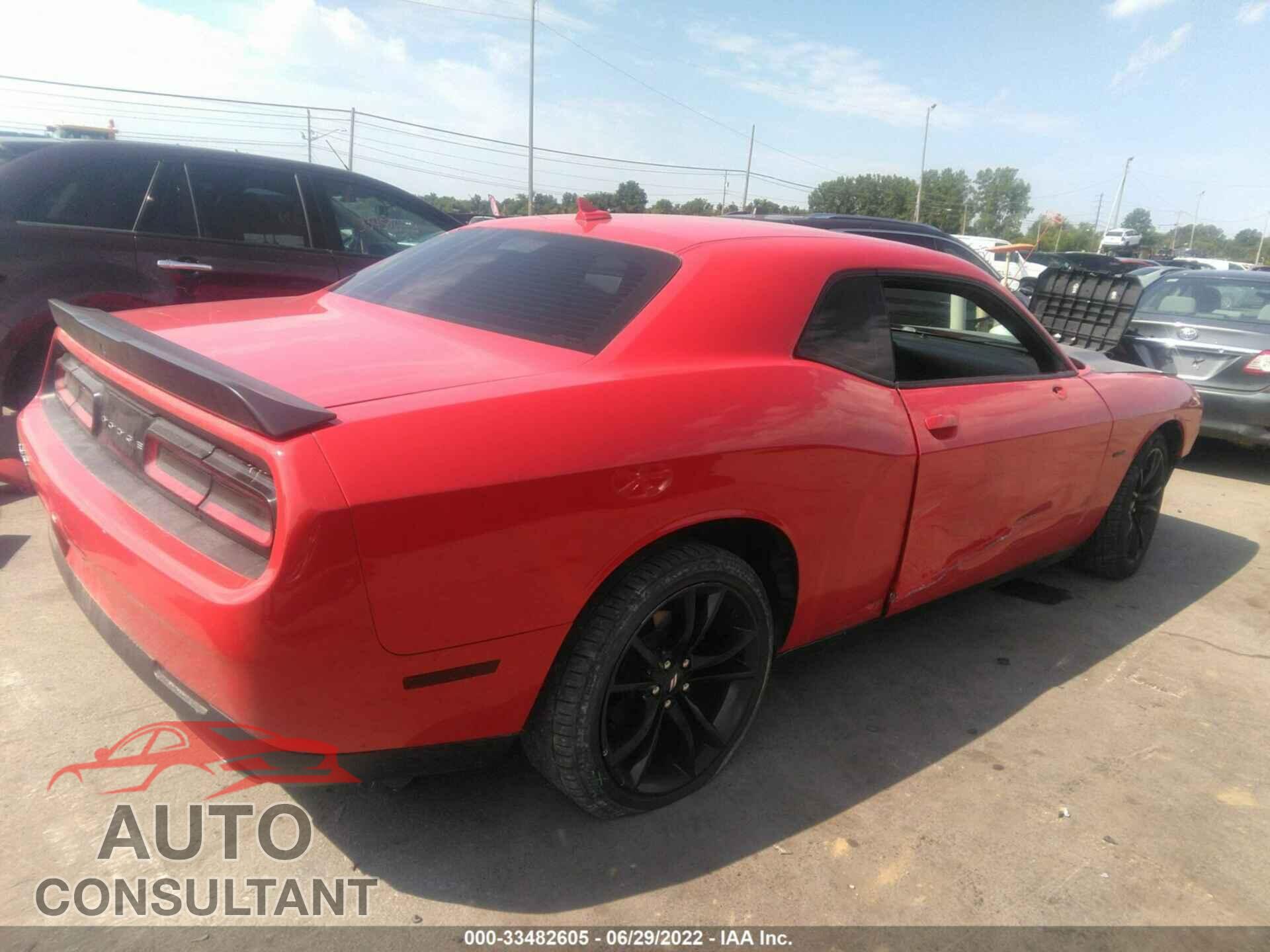 DODGE CHALLENGER 2017 - 2C3CDZBT6HH604922