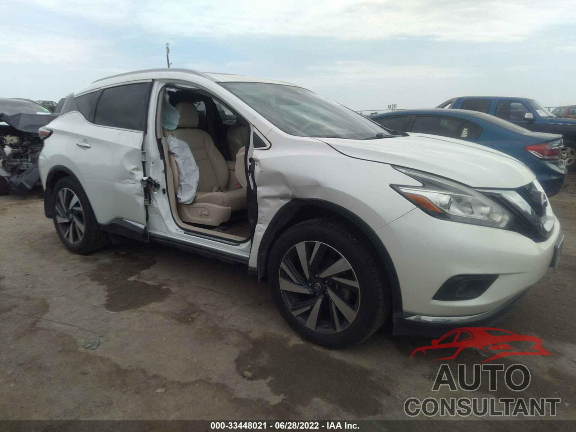 NISSAN MURANO 2017 - 5N1AZ2MGXHN179056