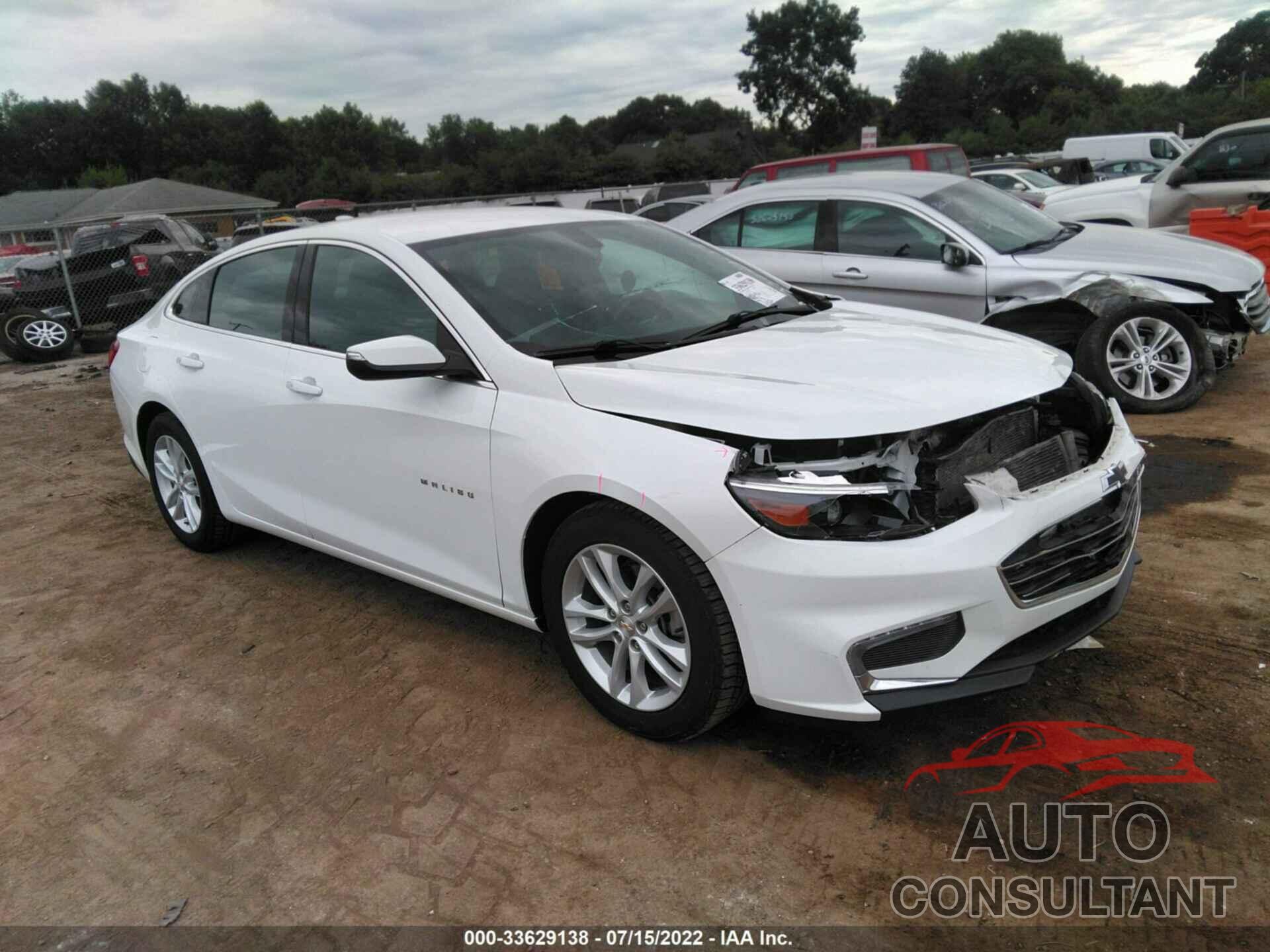 CHEVROLET MALIBU 2017 - 1G1ZE5ST5HF175150