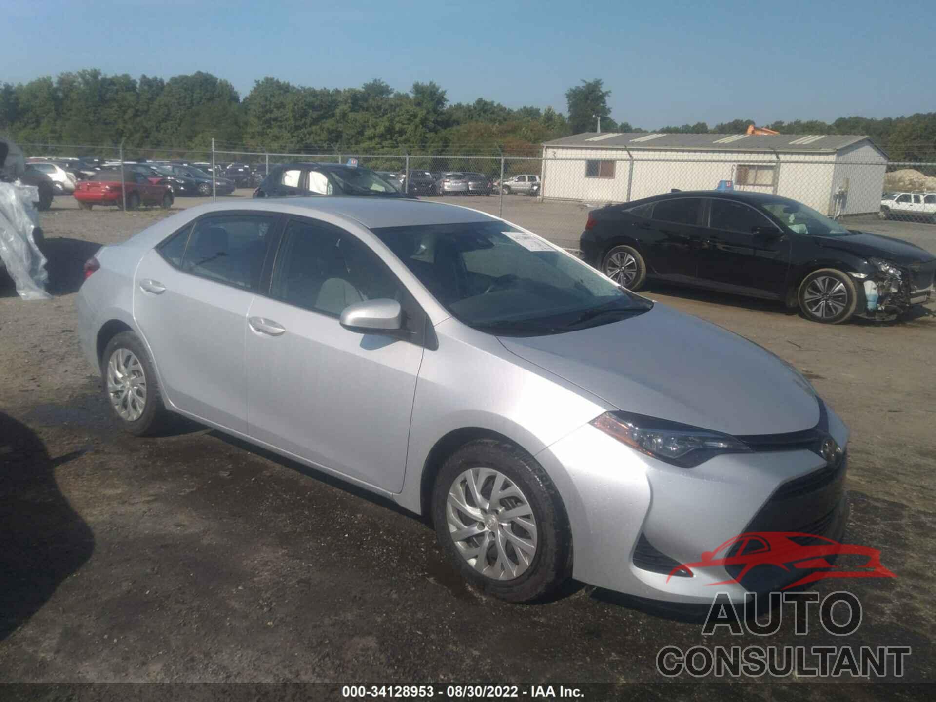 TOYOTA COROLLA 2019 - 2T1BURHE3KC167267