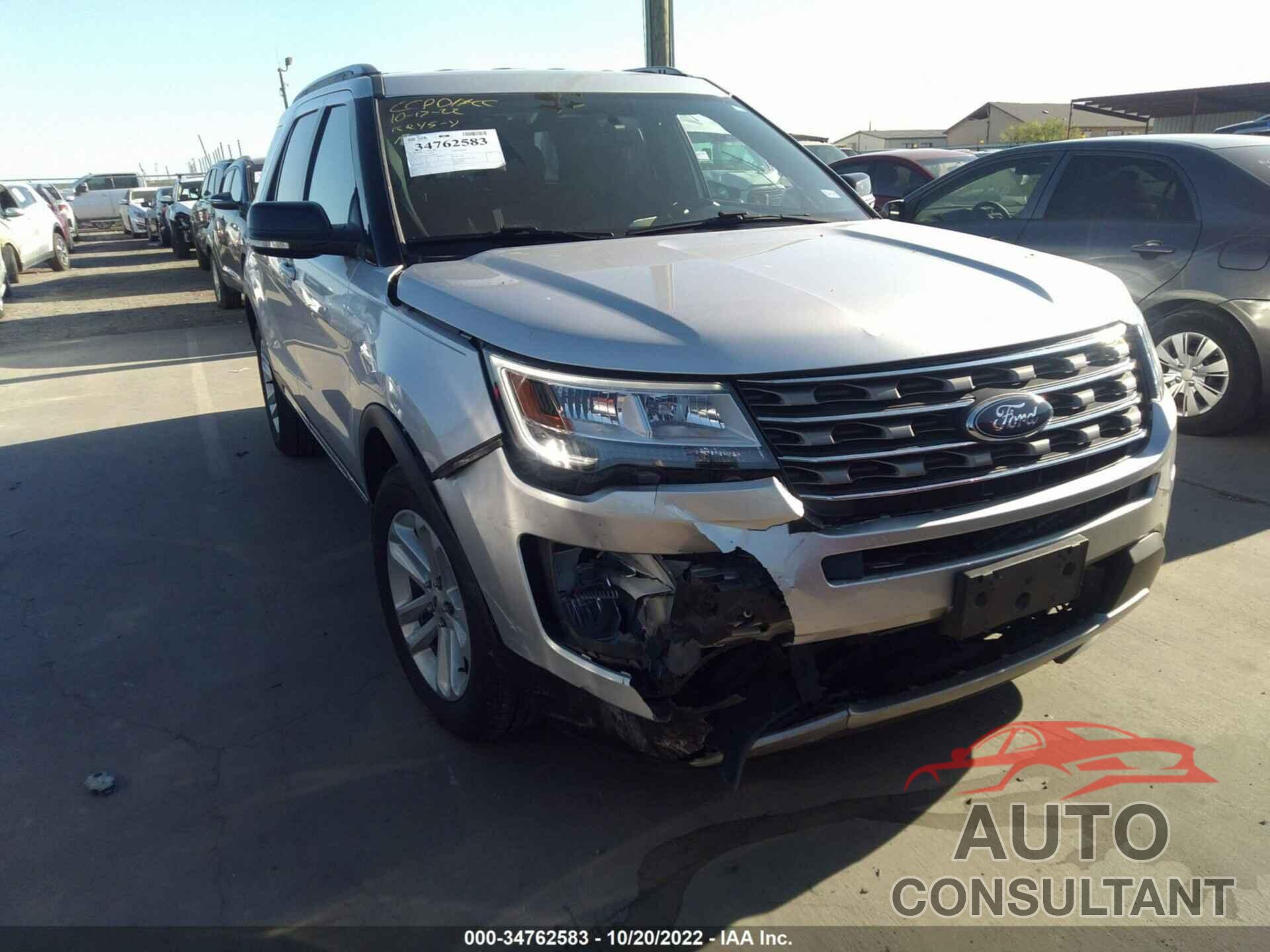 FORD EXPLORER 2017 - 1FM5K7D82HGD86699