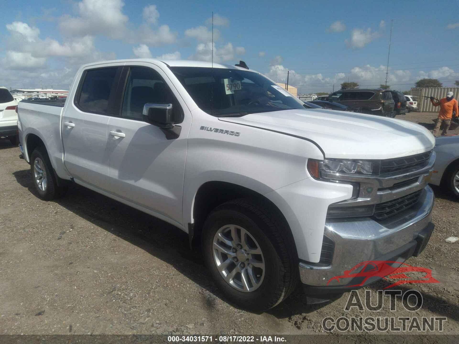 CHEVROLET SILVERADO 1500 2019 - 3GCUWCED6KG177552