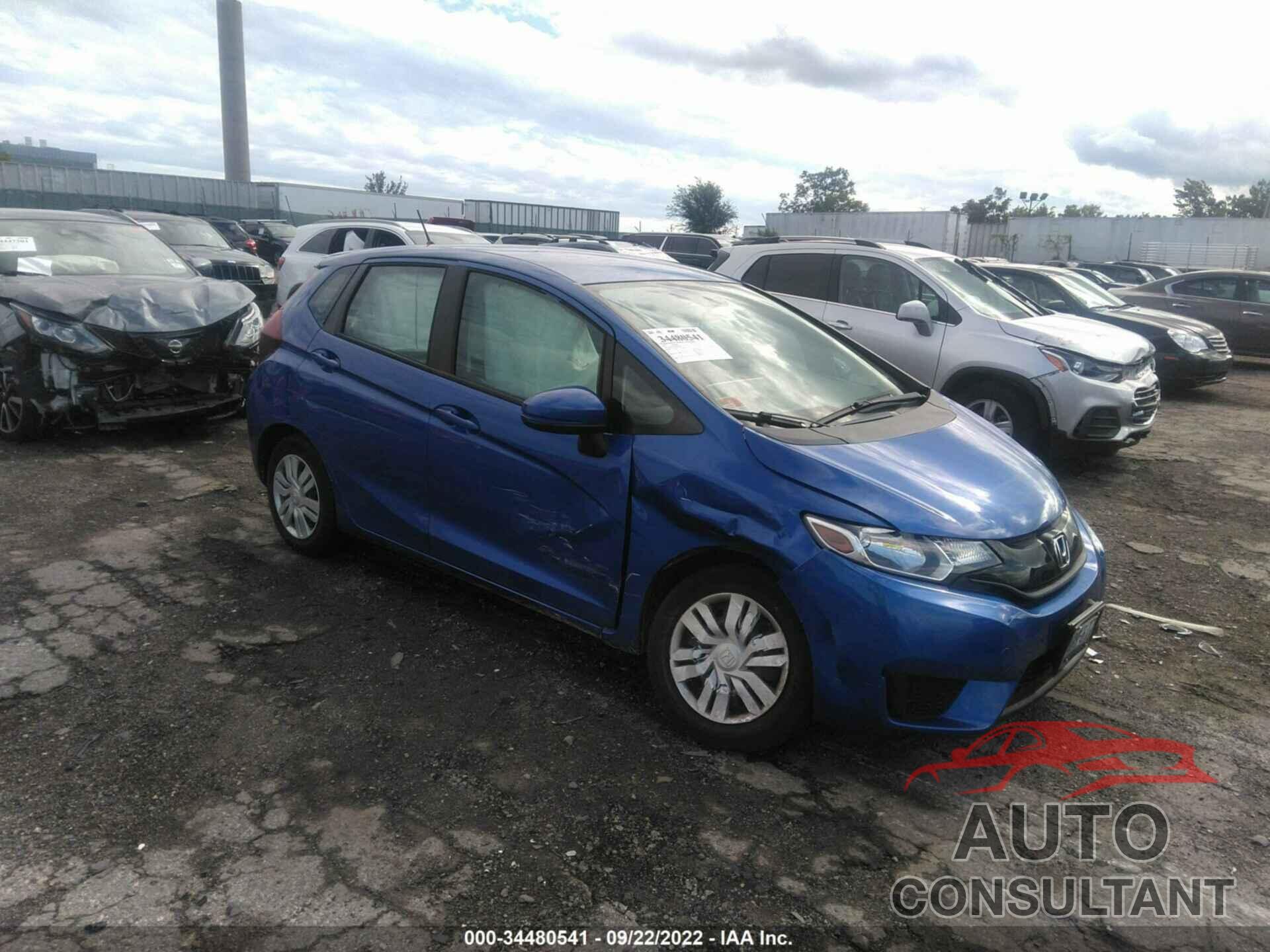 HONDA FIT 2017 - 3HGGK5H52HM705169