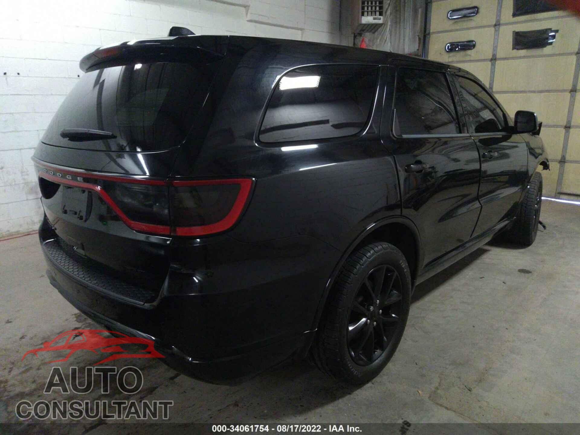 DODGE DURANGO 2017 - 1C4RDJDGXHC816975