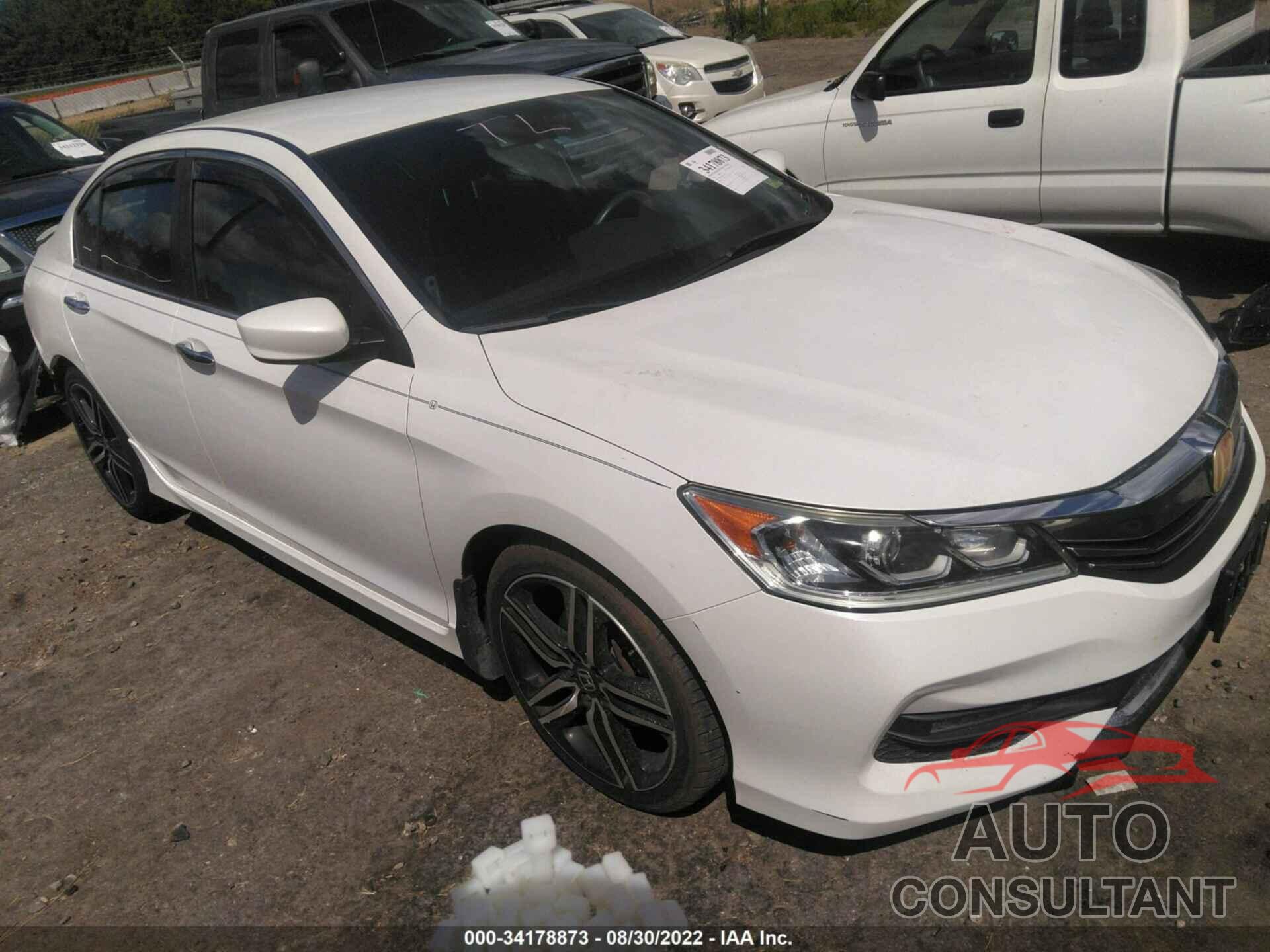 HONDA ACCORD SEDAN 2016 - 1HGCR2F6XGA203087