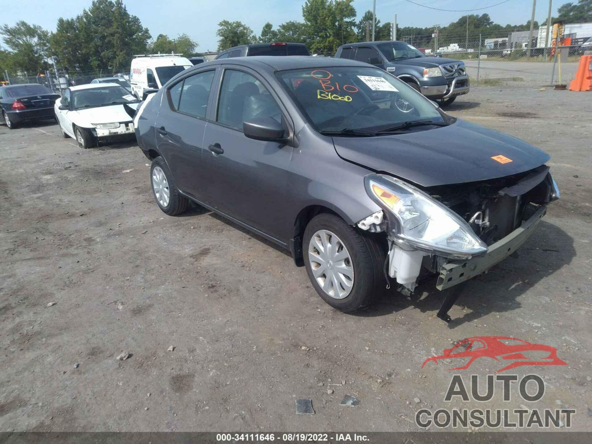 NISSAN VERSA 2016 - 3N1CN7AP6GL837063