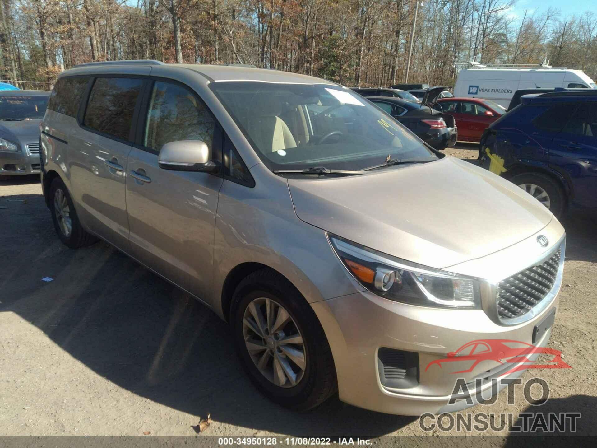 KIA SEDONA 2016 - KNDMB5C12G6165004