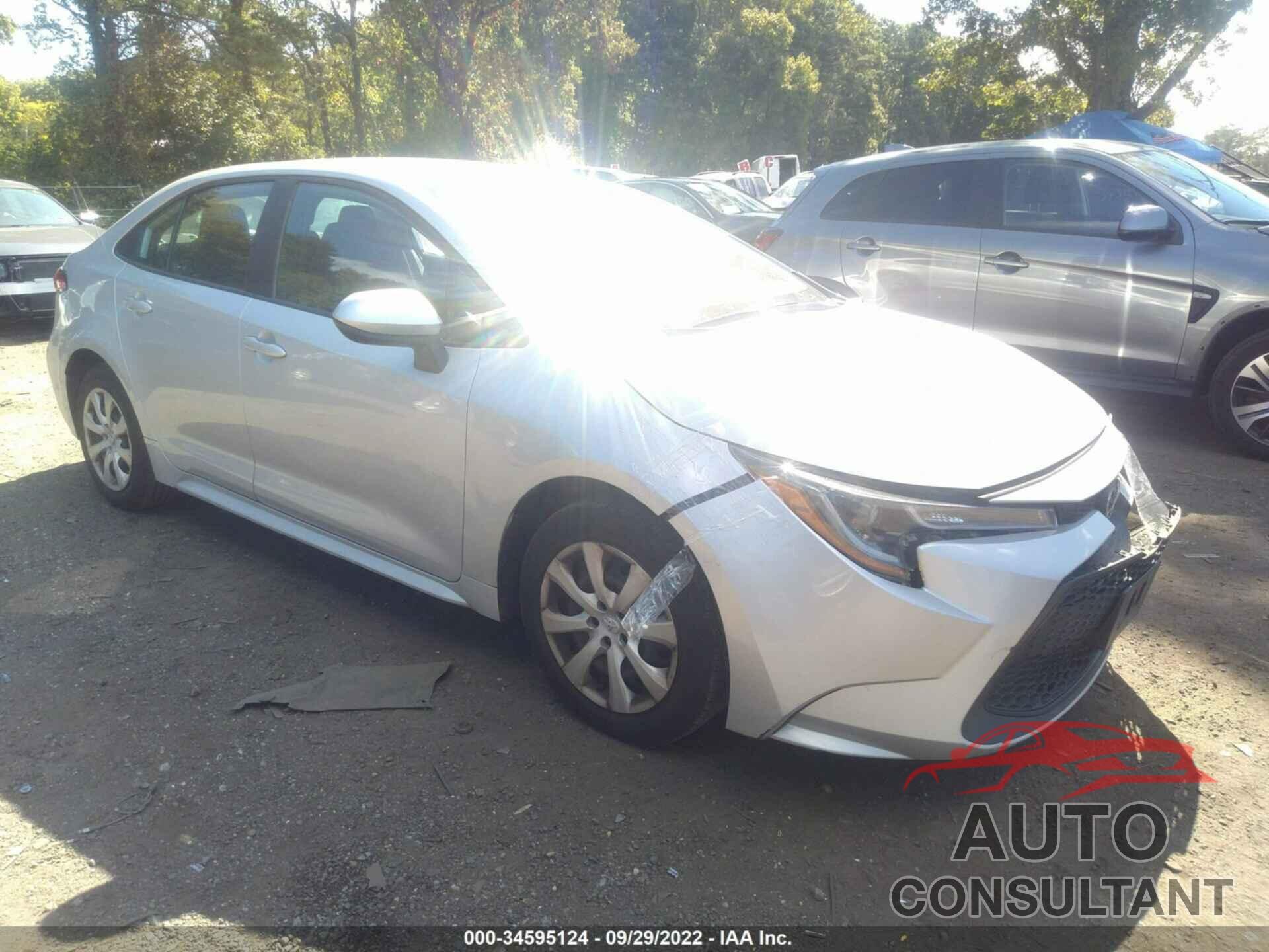 TOYOTA COROLLA 2020 - 5YFEPRAE4LP096659