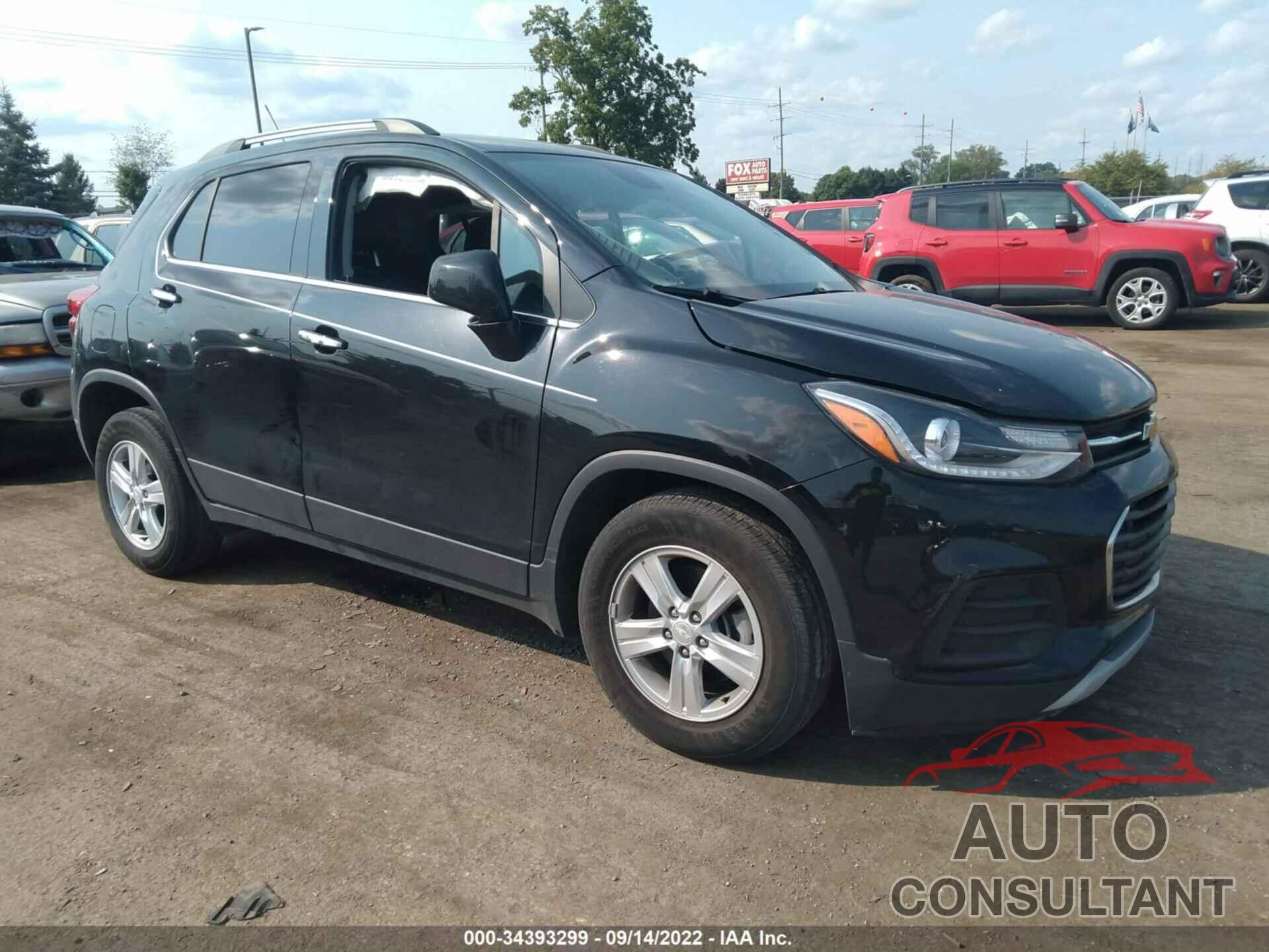 CHEVROLET TRAX 2019 - 3GNCJLSB8KL340066