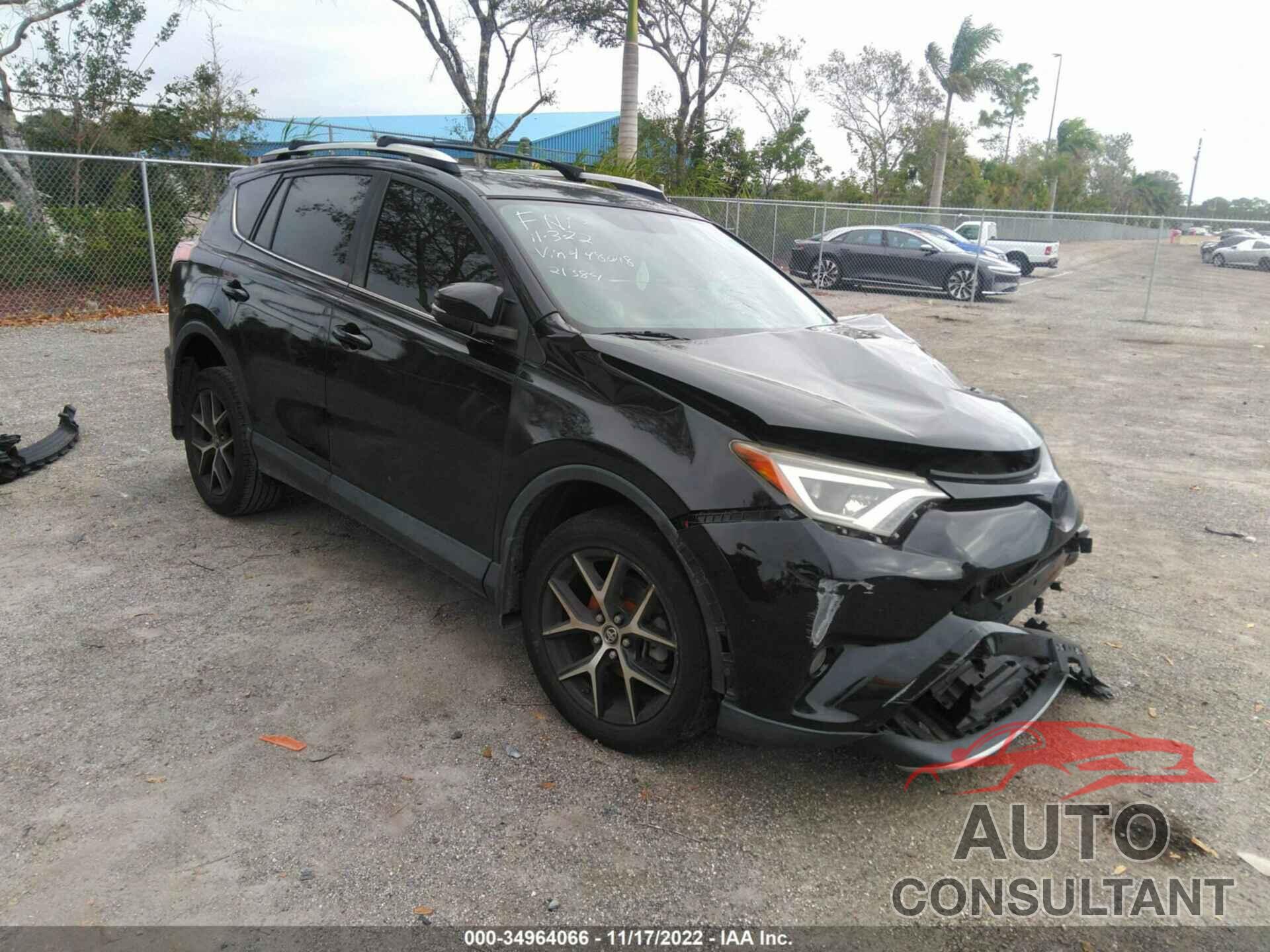 TOYOTA RAV4 2016 - 2T3JFREV5GW498018