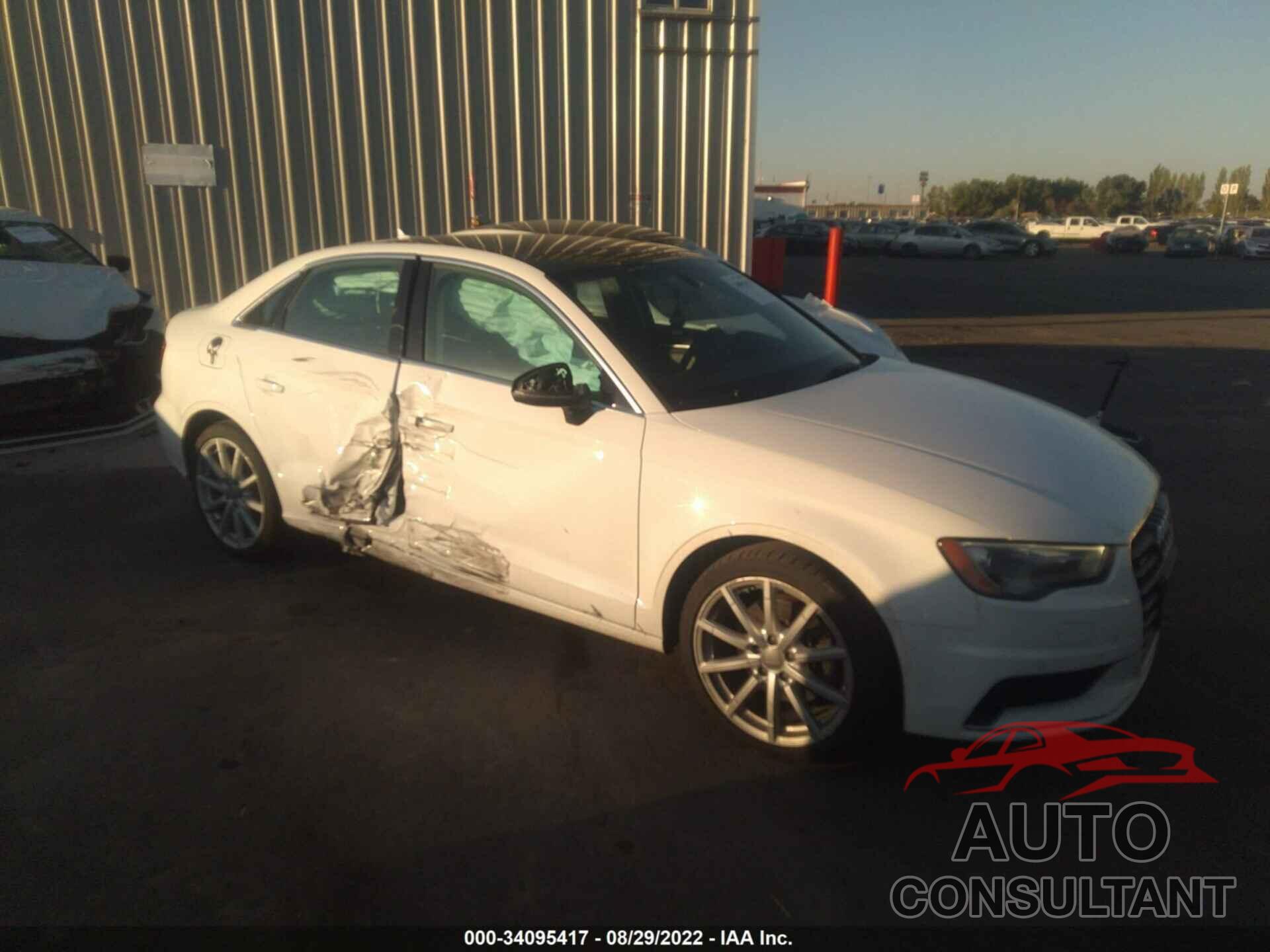 AUDI A3 2016 - WAUE8GFF0G1081733