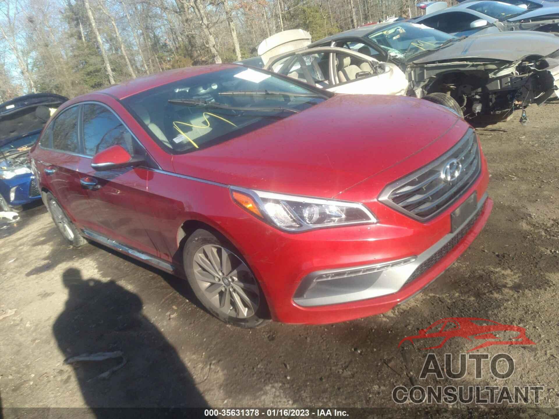 HYUNDAI SONATA 2017 - 5NPE34AF8HH481136
