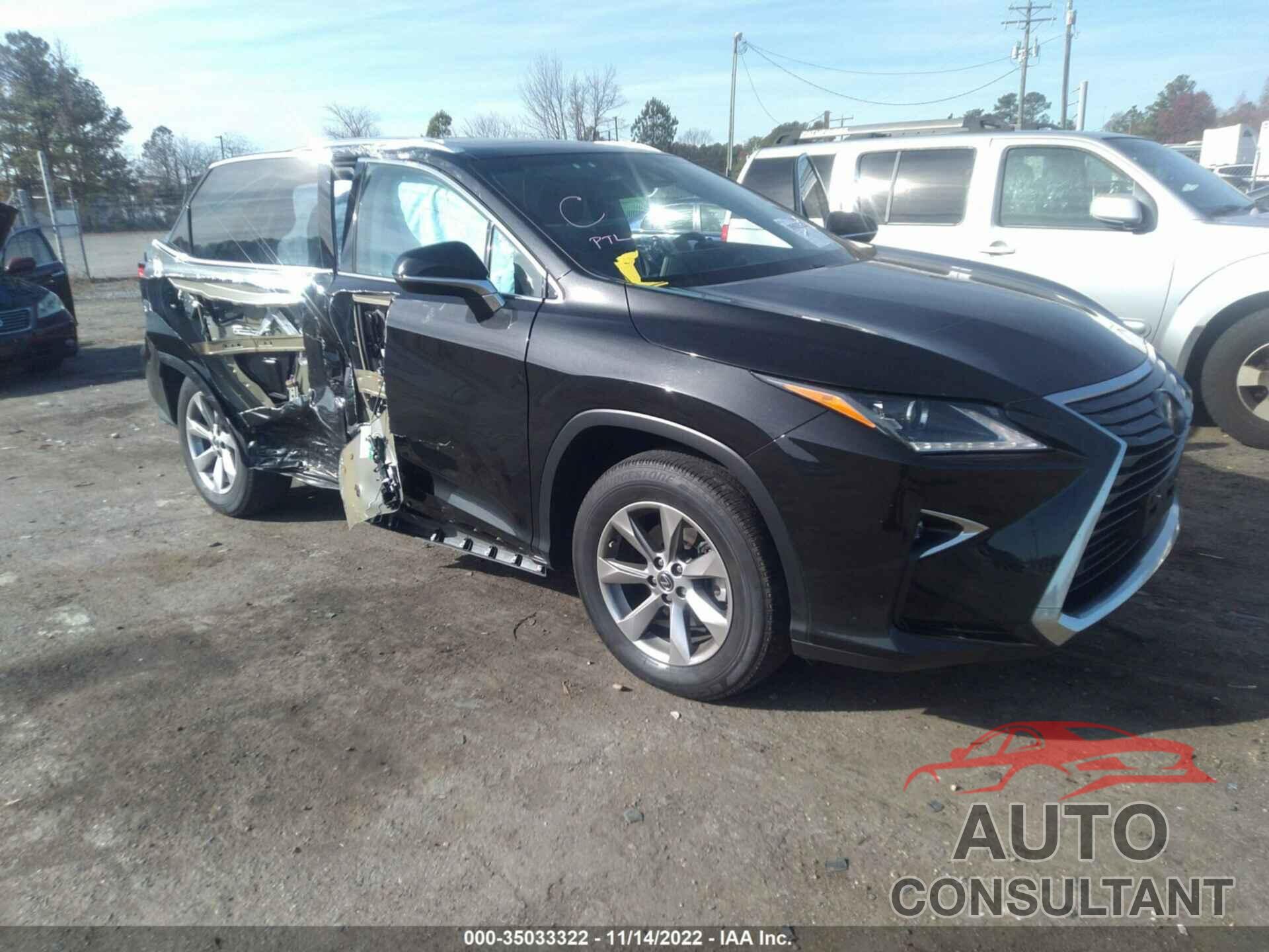 LEXUS RX 2019 - 2T2BZMCA5KC192921
