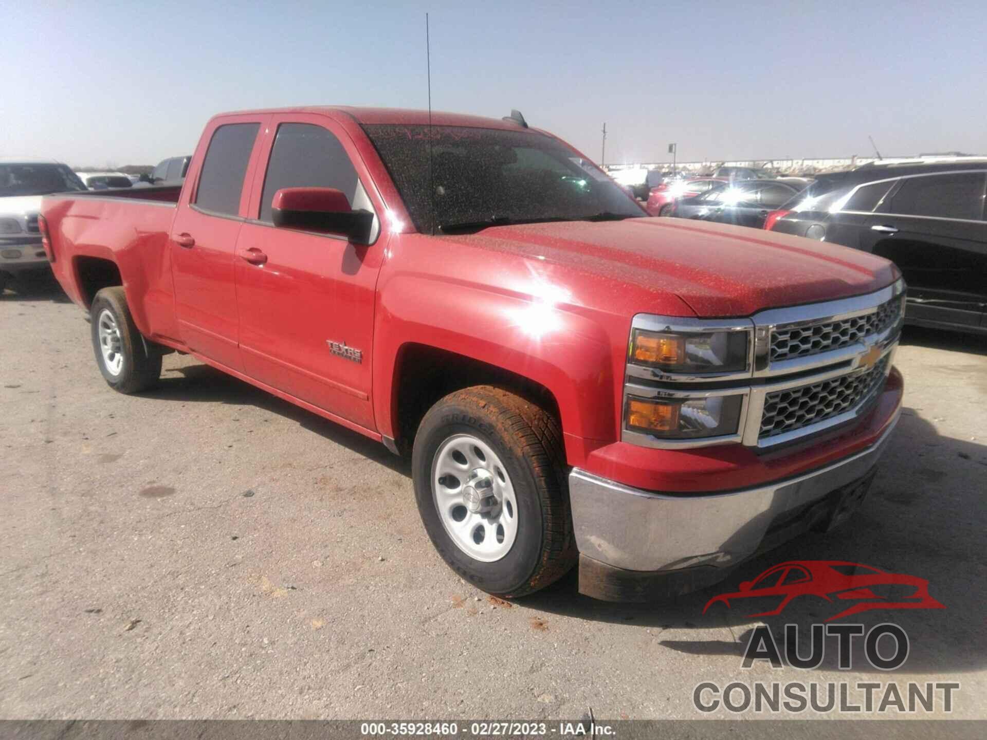 CHEVROLET SILVERADO 1500 2015 - 1GCRCREH9FZ305664