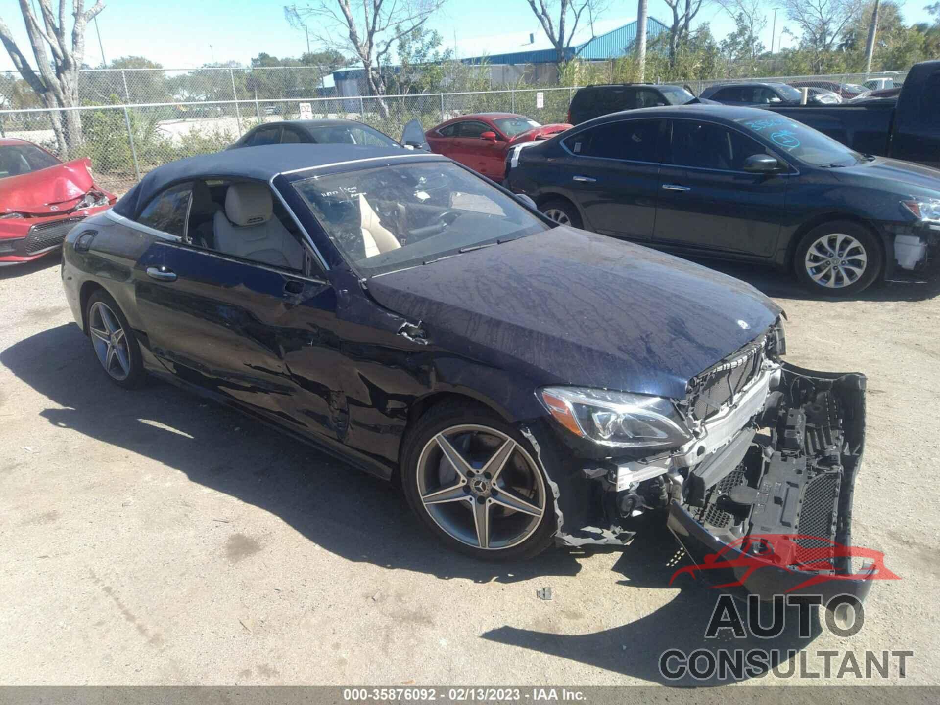 MERCEDES-BENZ C-CLASS 2017 - WDDWK4KB3HF542203