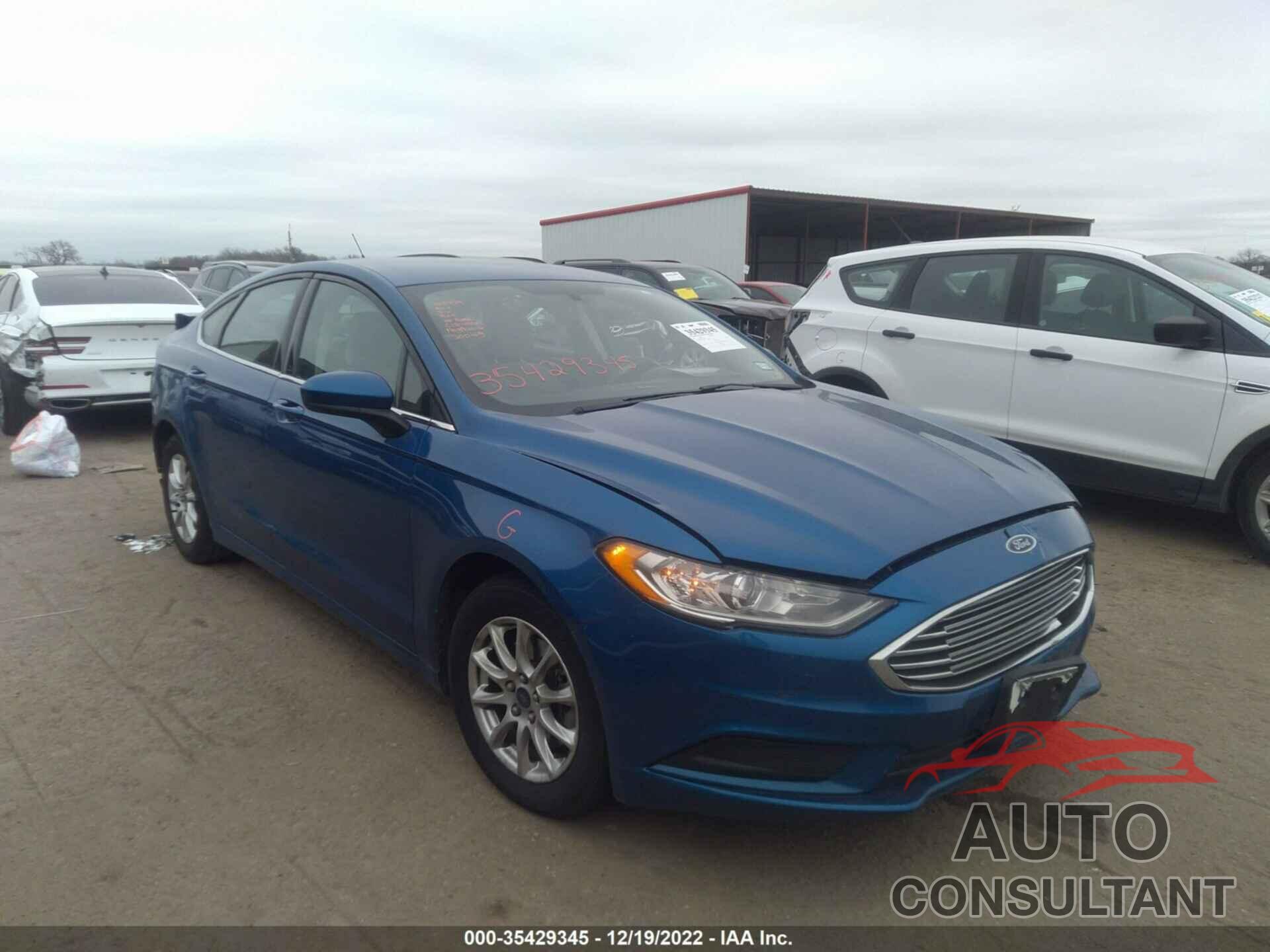 FORD FUSION 2017 - 3FA6P0G76HR186721