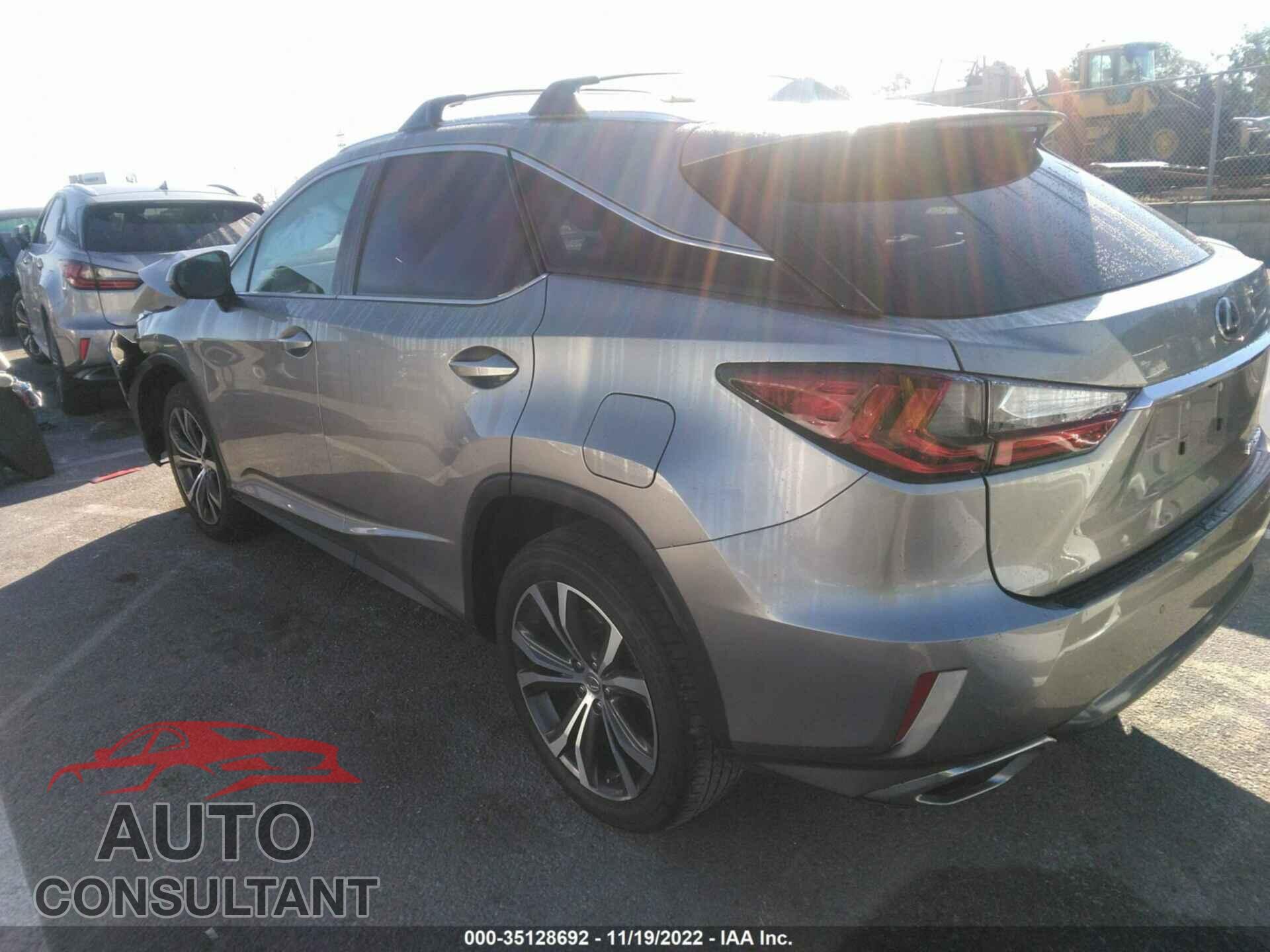 LEXUS RX 2017 - 2T2ZZMCA7HC041554